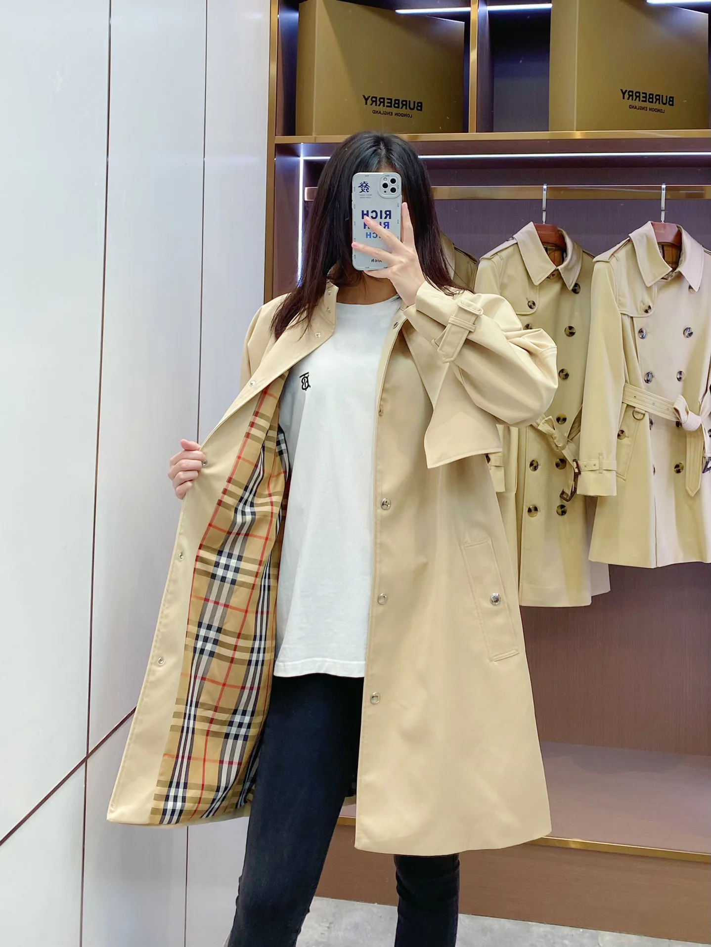 Тренчи Женские Burberry 10390965