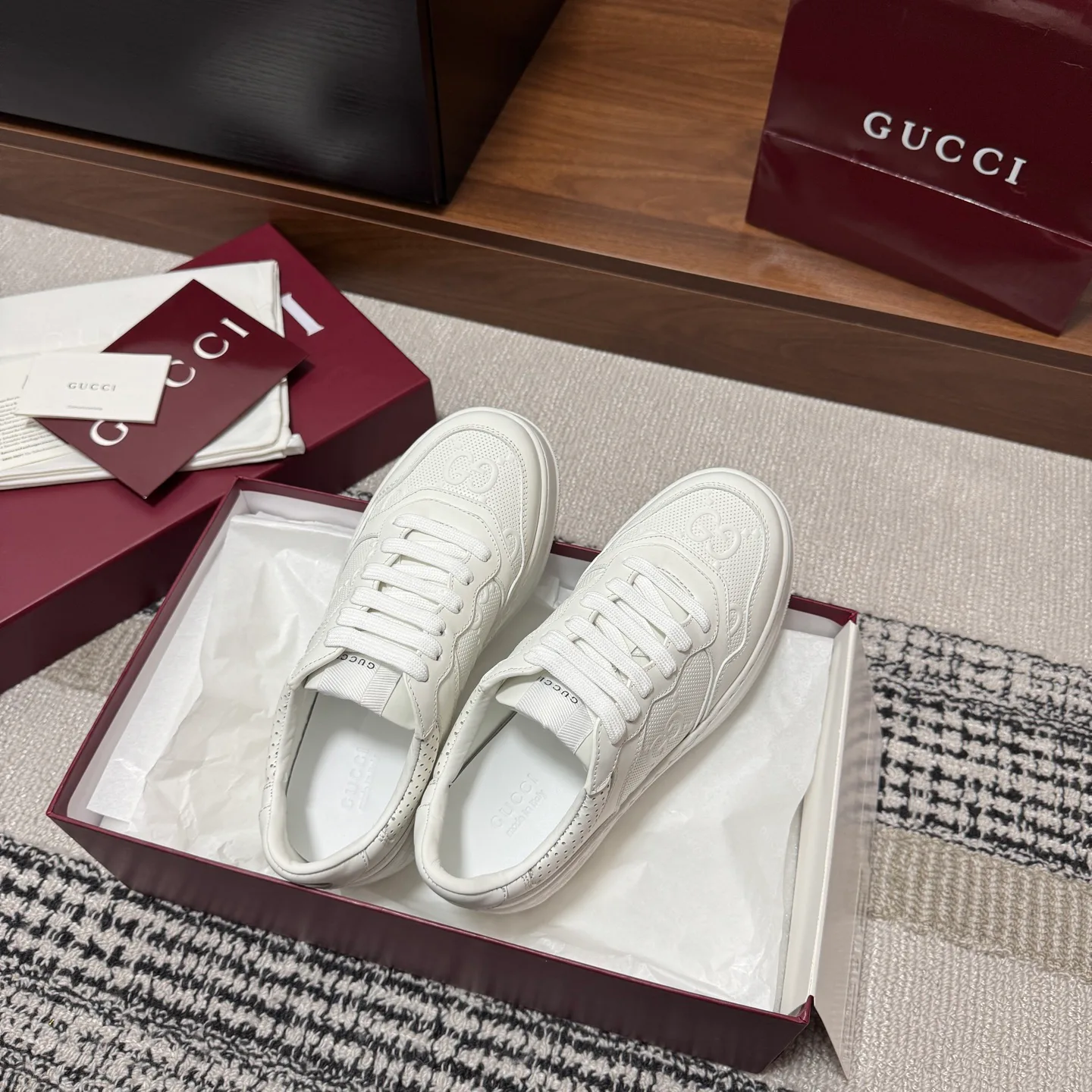 Кроссовки Женские Gucci 1225473