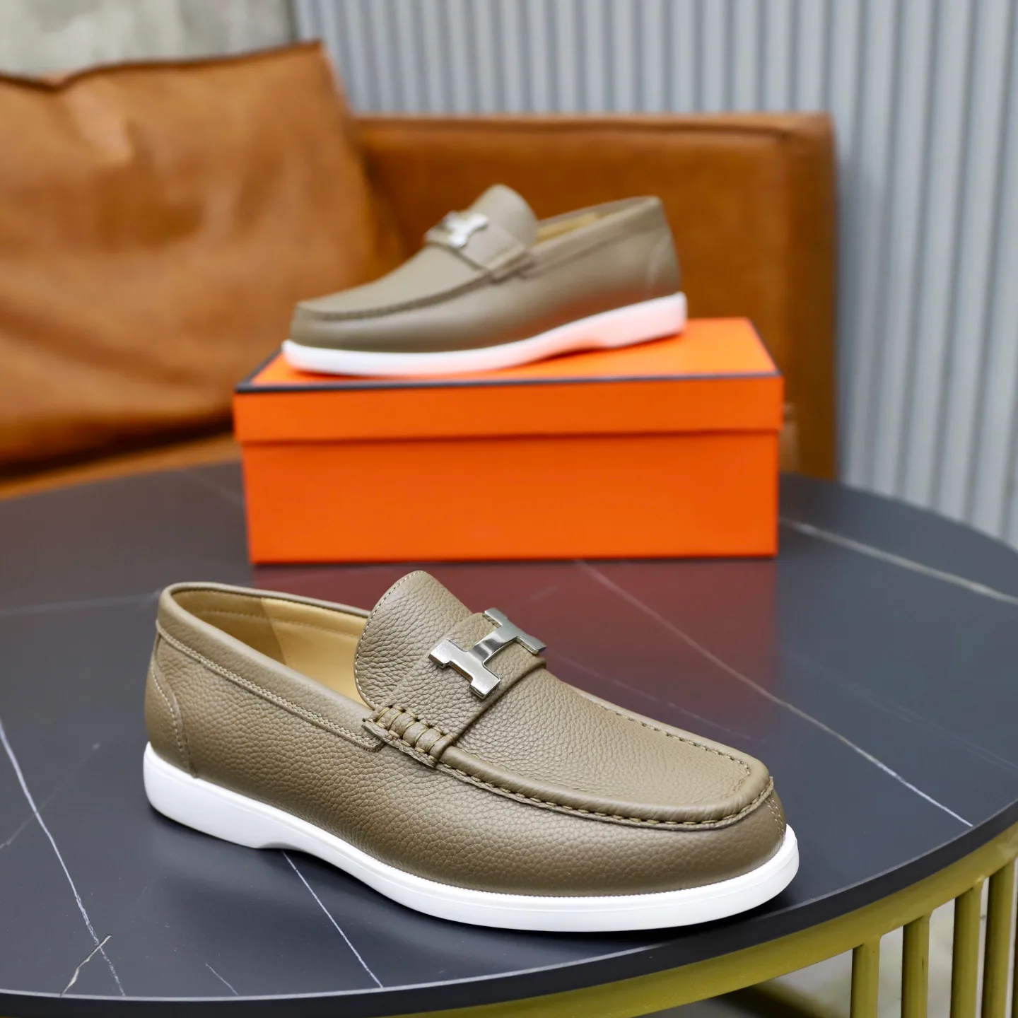 Лоферы И Туфли Мужские Hermes 17911034