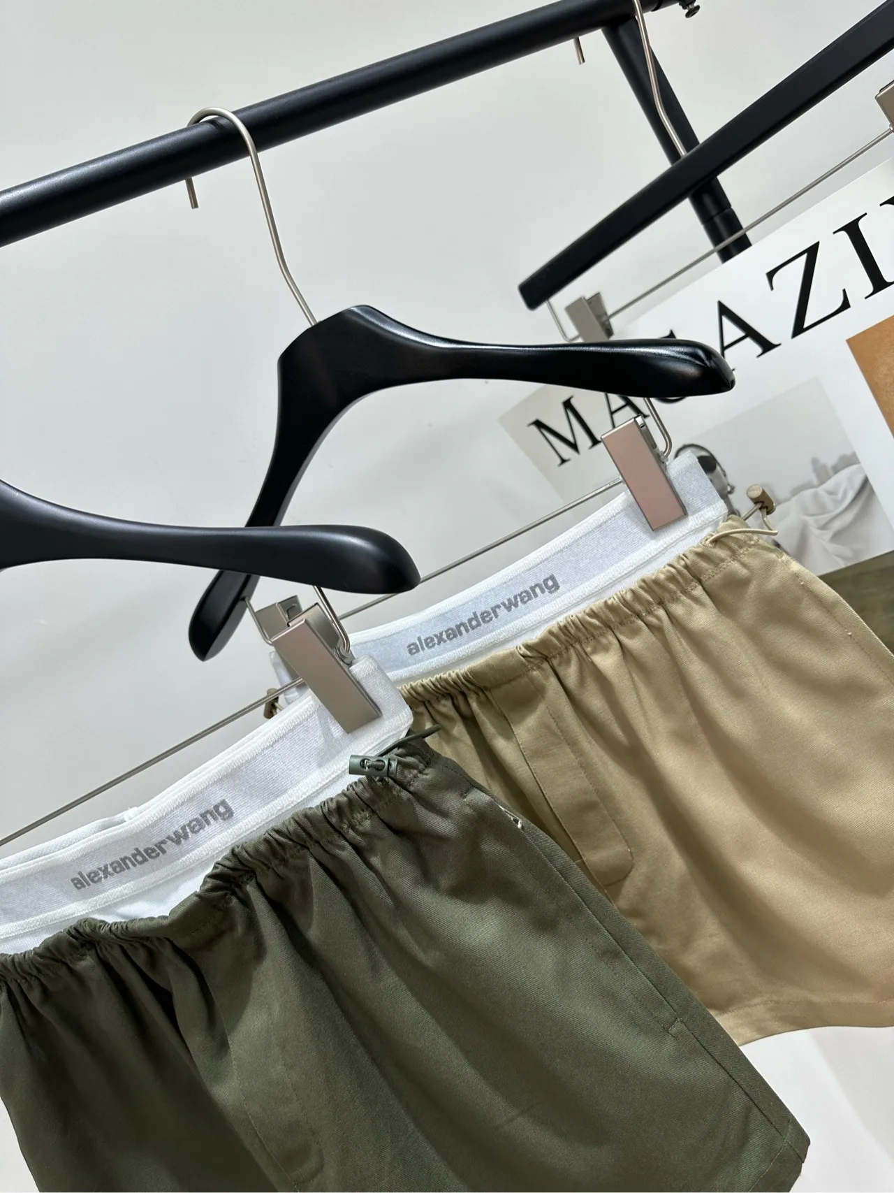 Шорты Мужские Alexander Wang 9822867