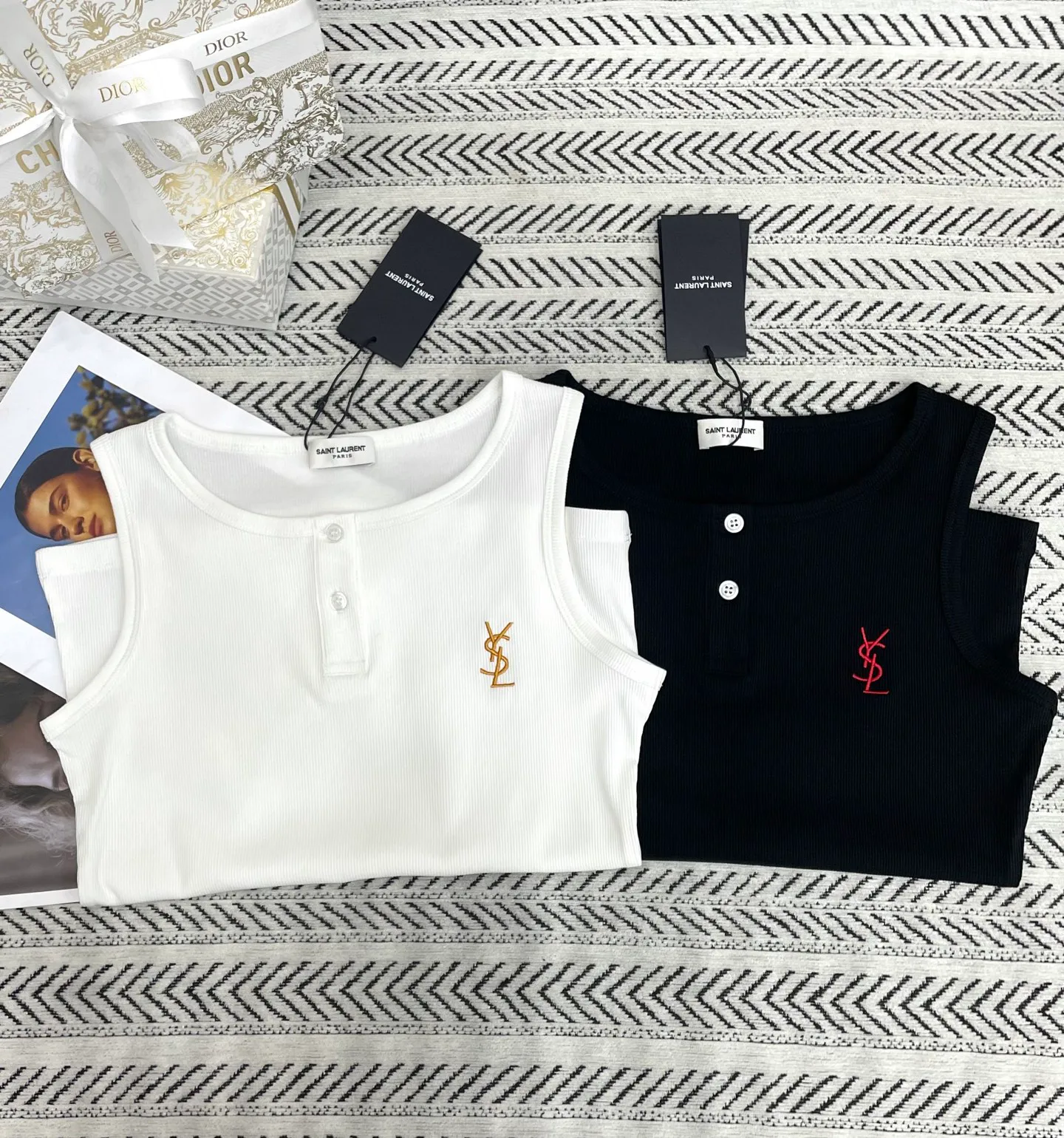 Топы Женские Saint Laurent 1266524