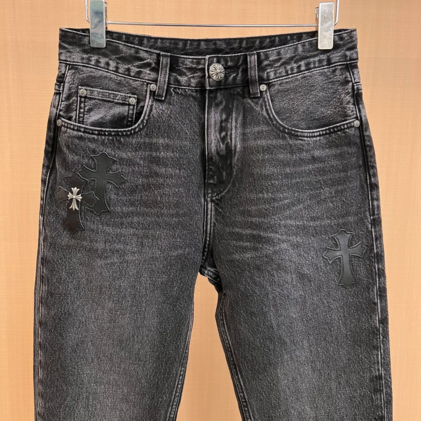 Джинсы Женские Chrome Hearts 216645