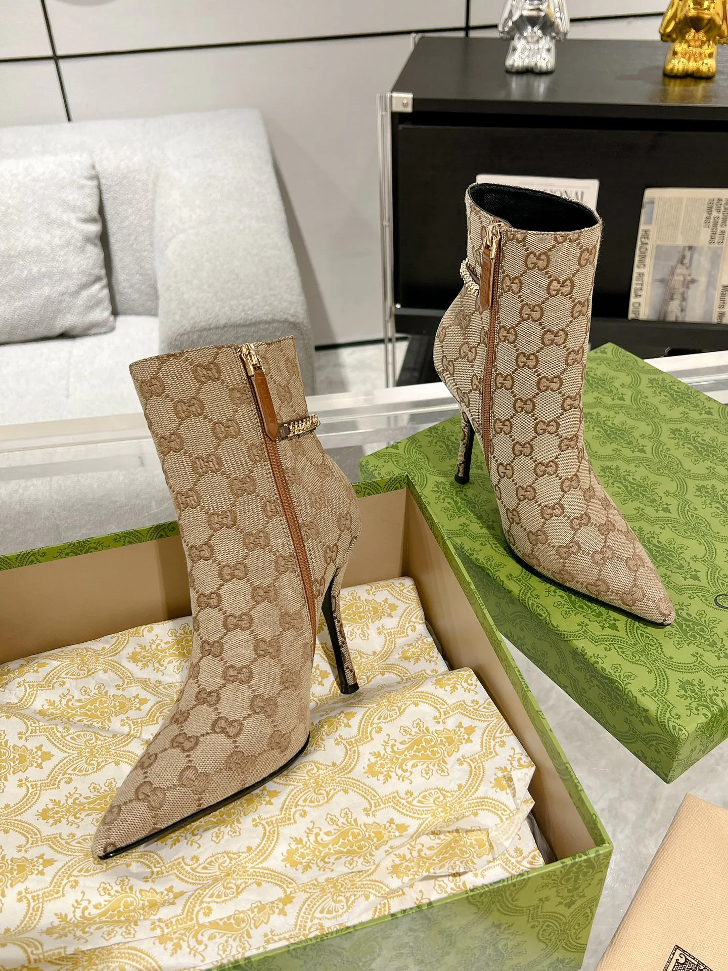 Ботильоны Женские Gucci 678456