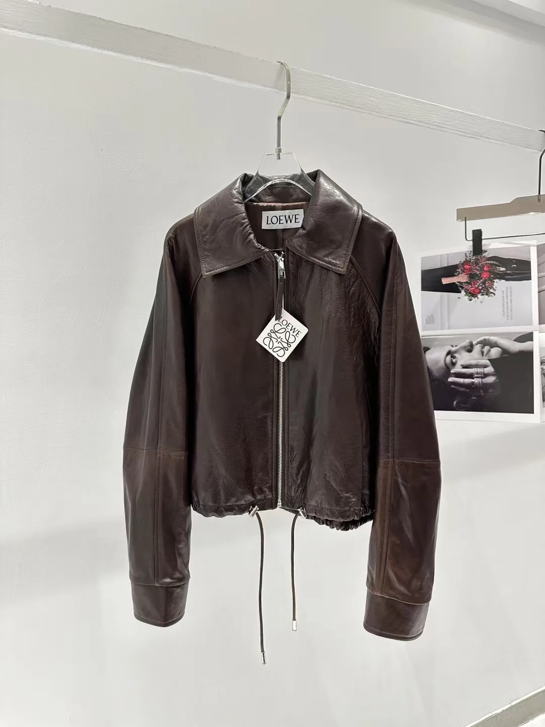 Кожаные Куртки И Дублёнки Женские Loewe 11429005