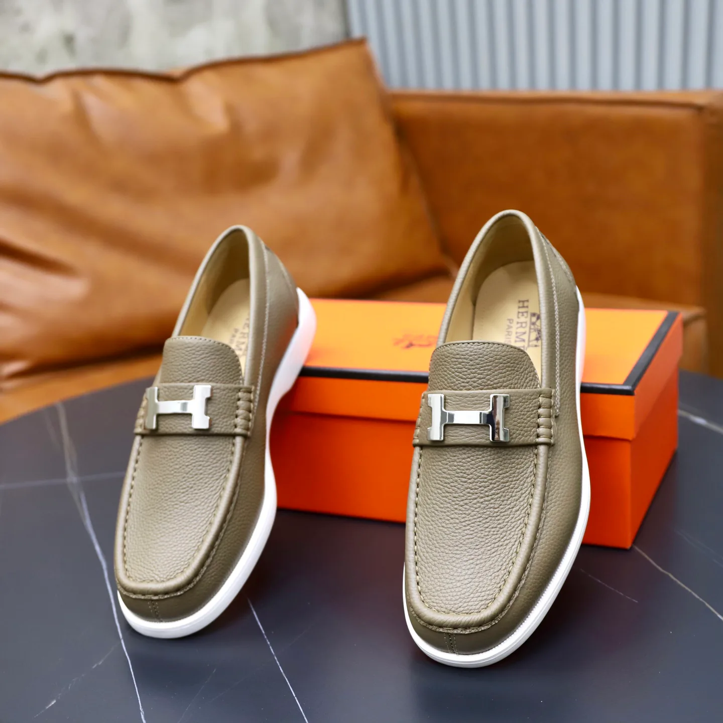 Лоферы И Туфли Мужские Hermes 17911034