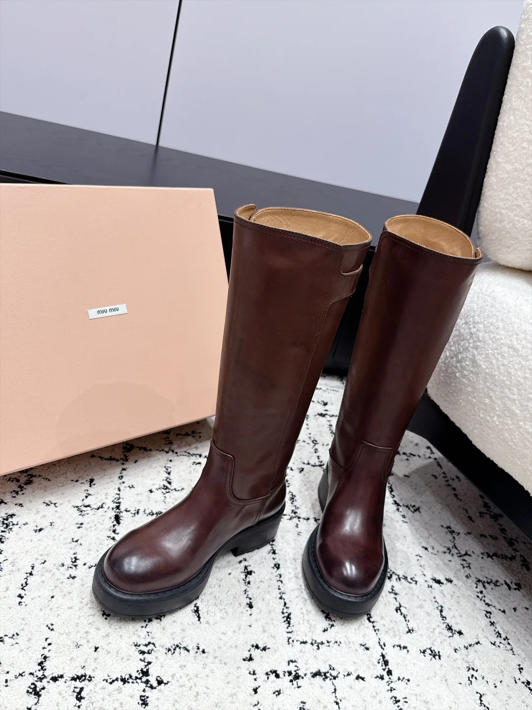 Сапоги Женские Miu Miu 17978246