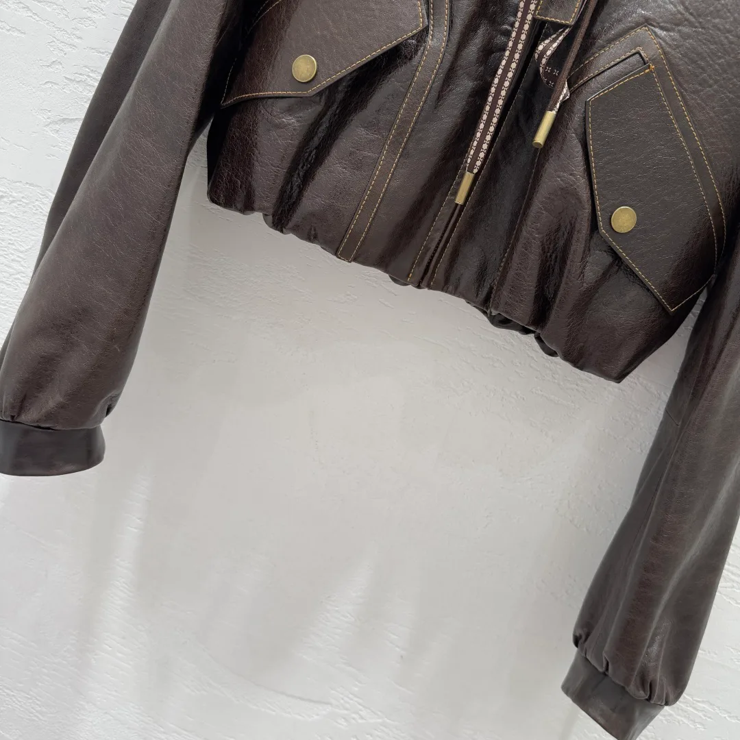 Кожаные Куртки И Дублёнки Женские Miu Miu 10387497