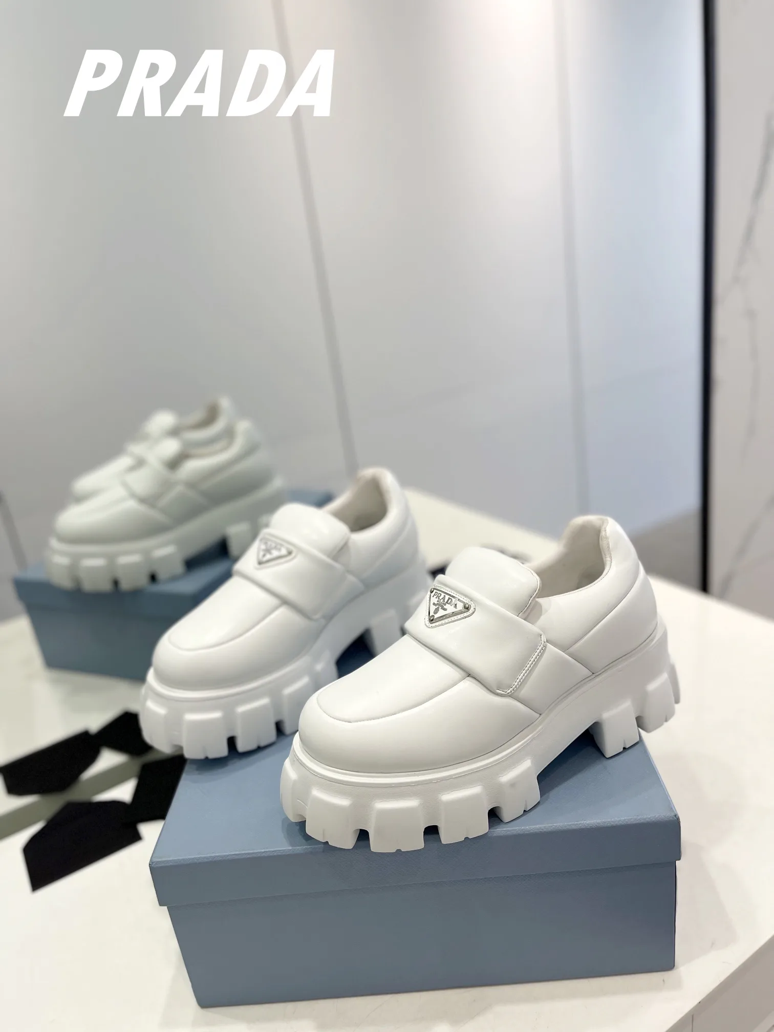 Лоферы И Мокасины Женские Prada 116822