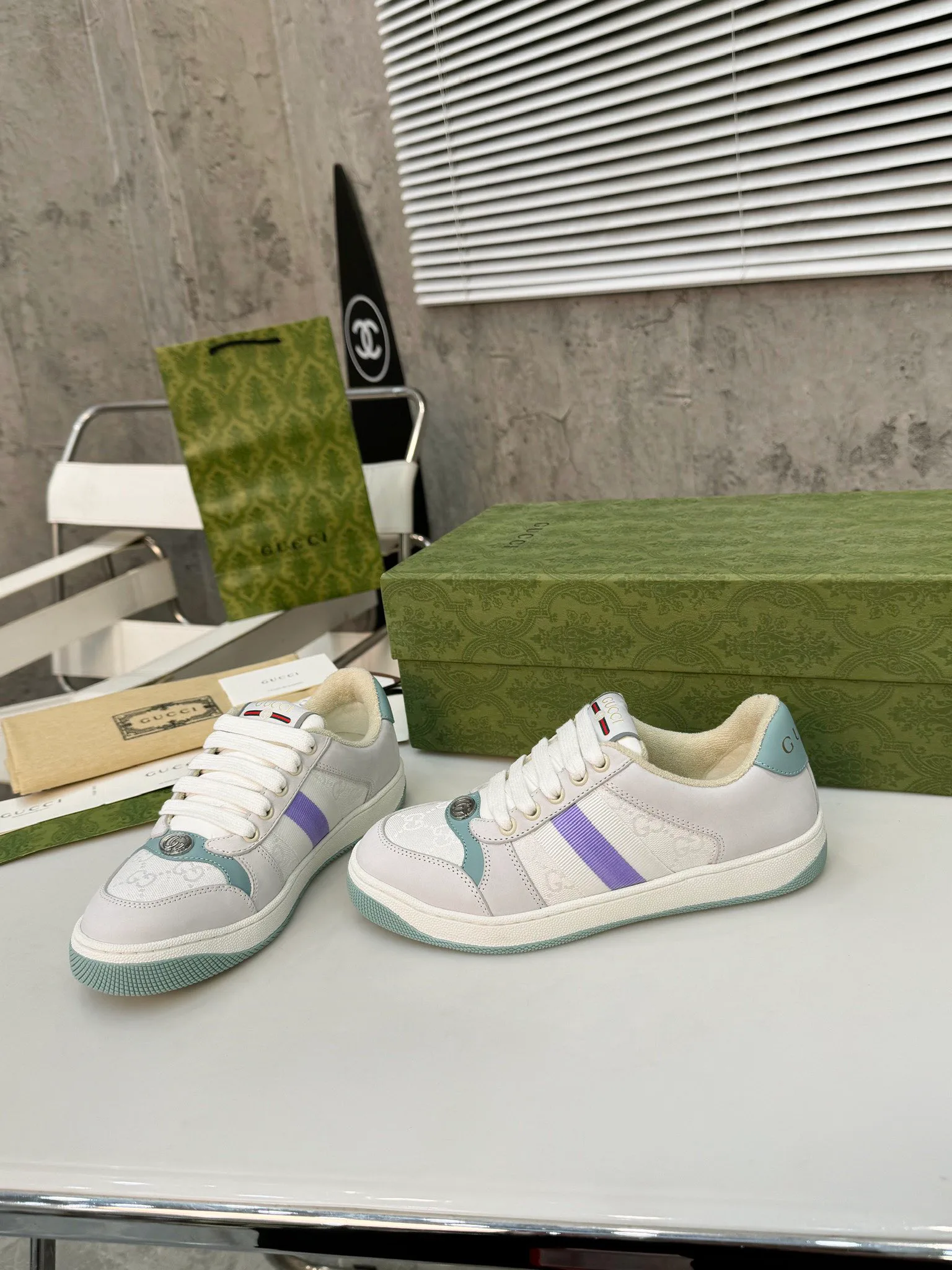 Кроссовки Женские Gucci 1257875