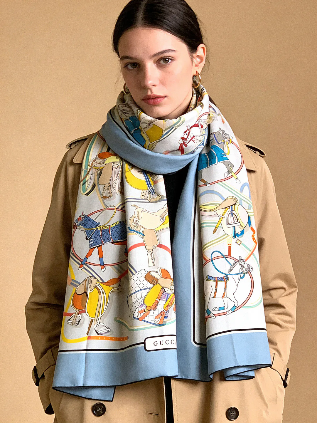 Шарфы Gucci 420543