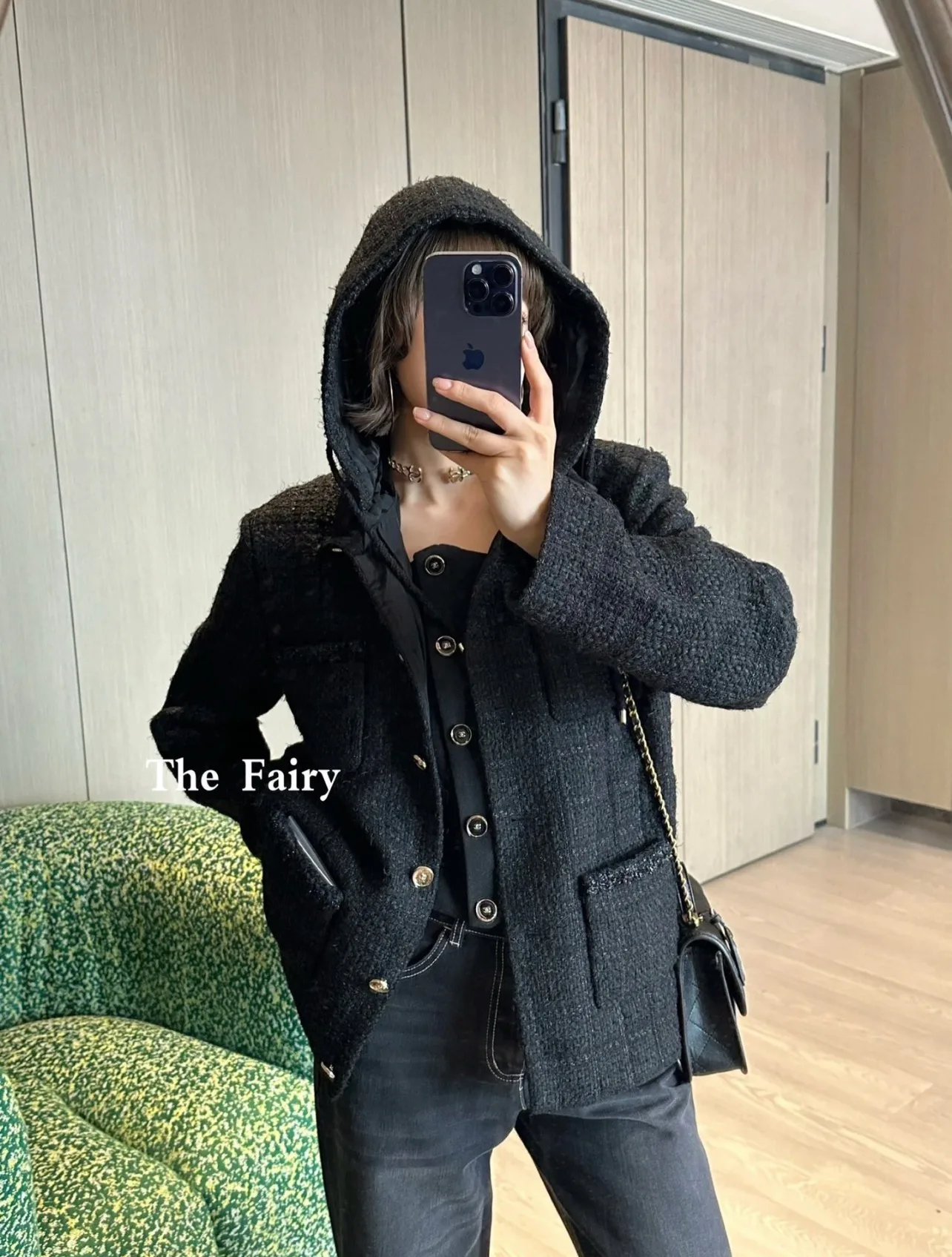 Куртки И Пуховики Женские Chanel 1452028