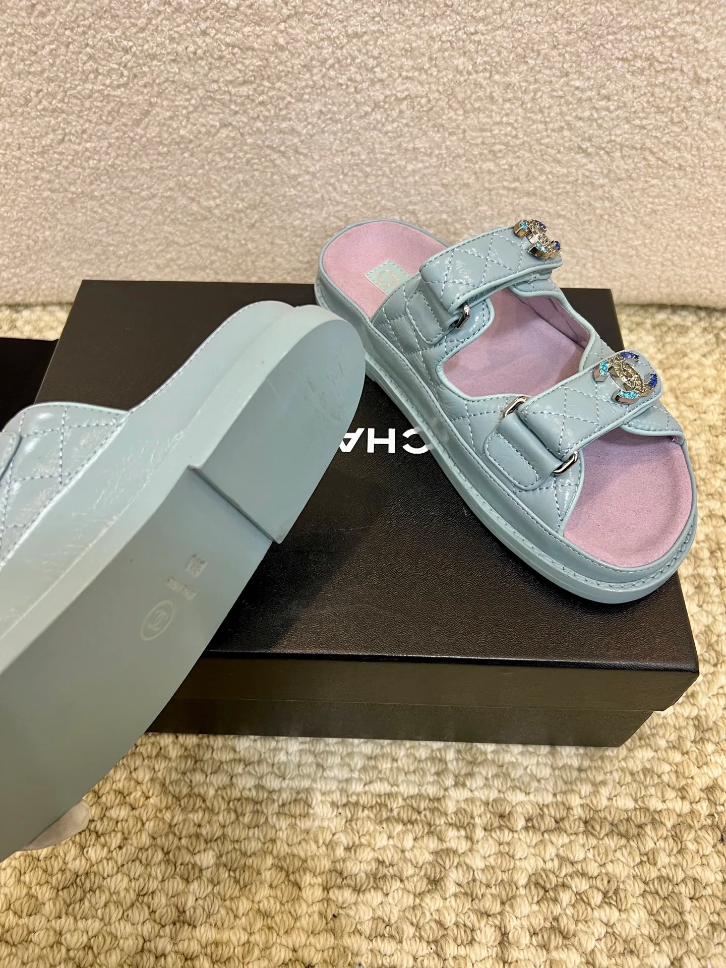 Шлепанцы Женские Chanel 35719