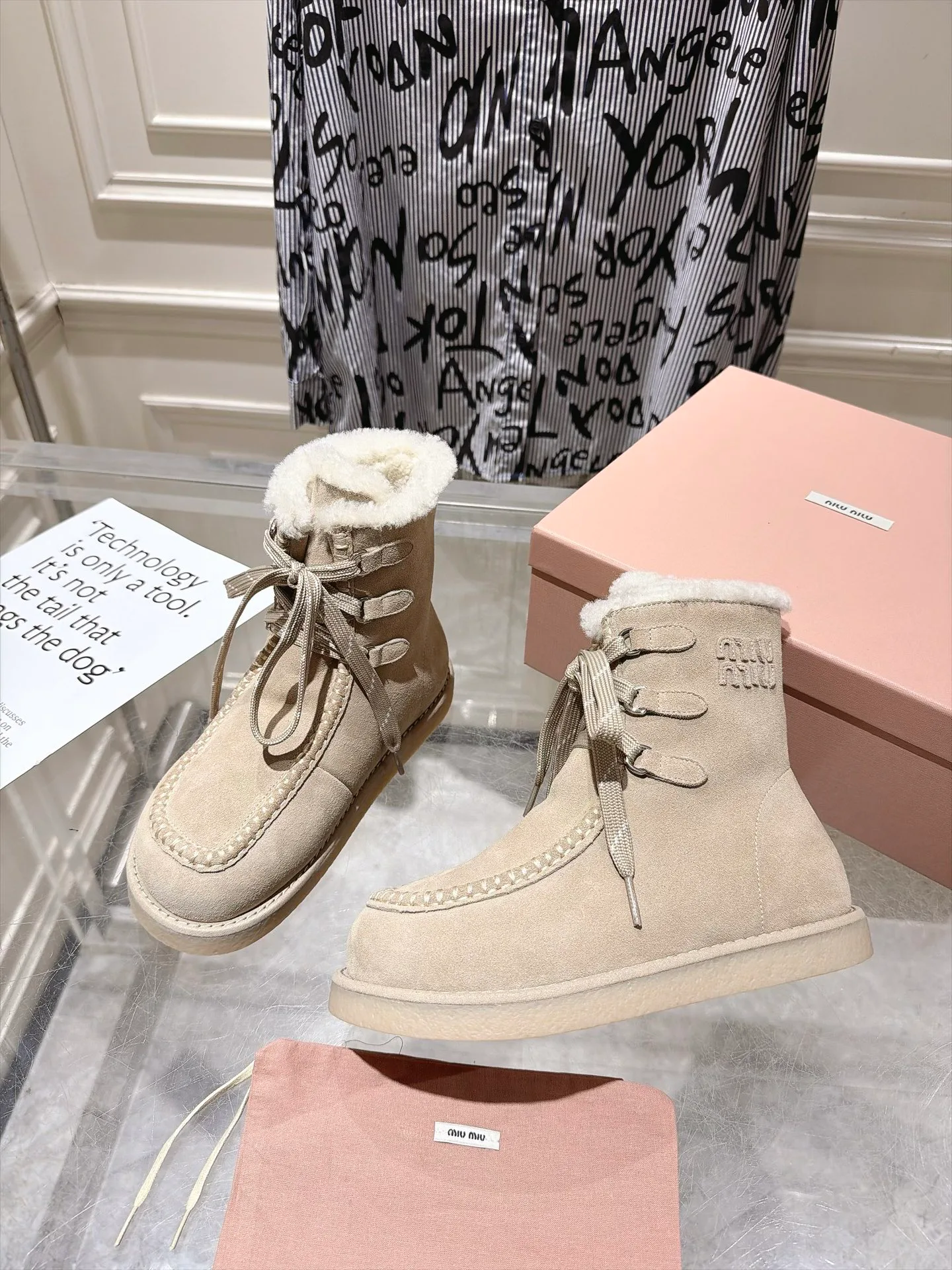 Угги Женские Miu Miu 19002706