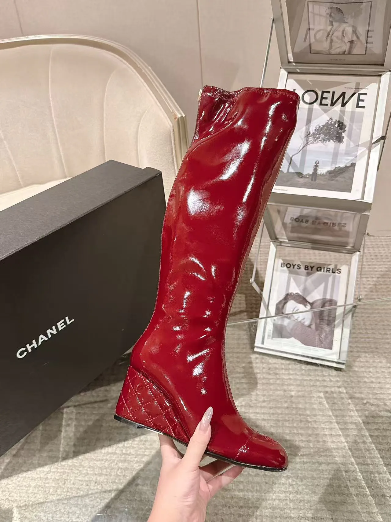 Сапоги Женские Chanel 618817