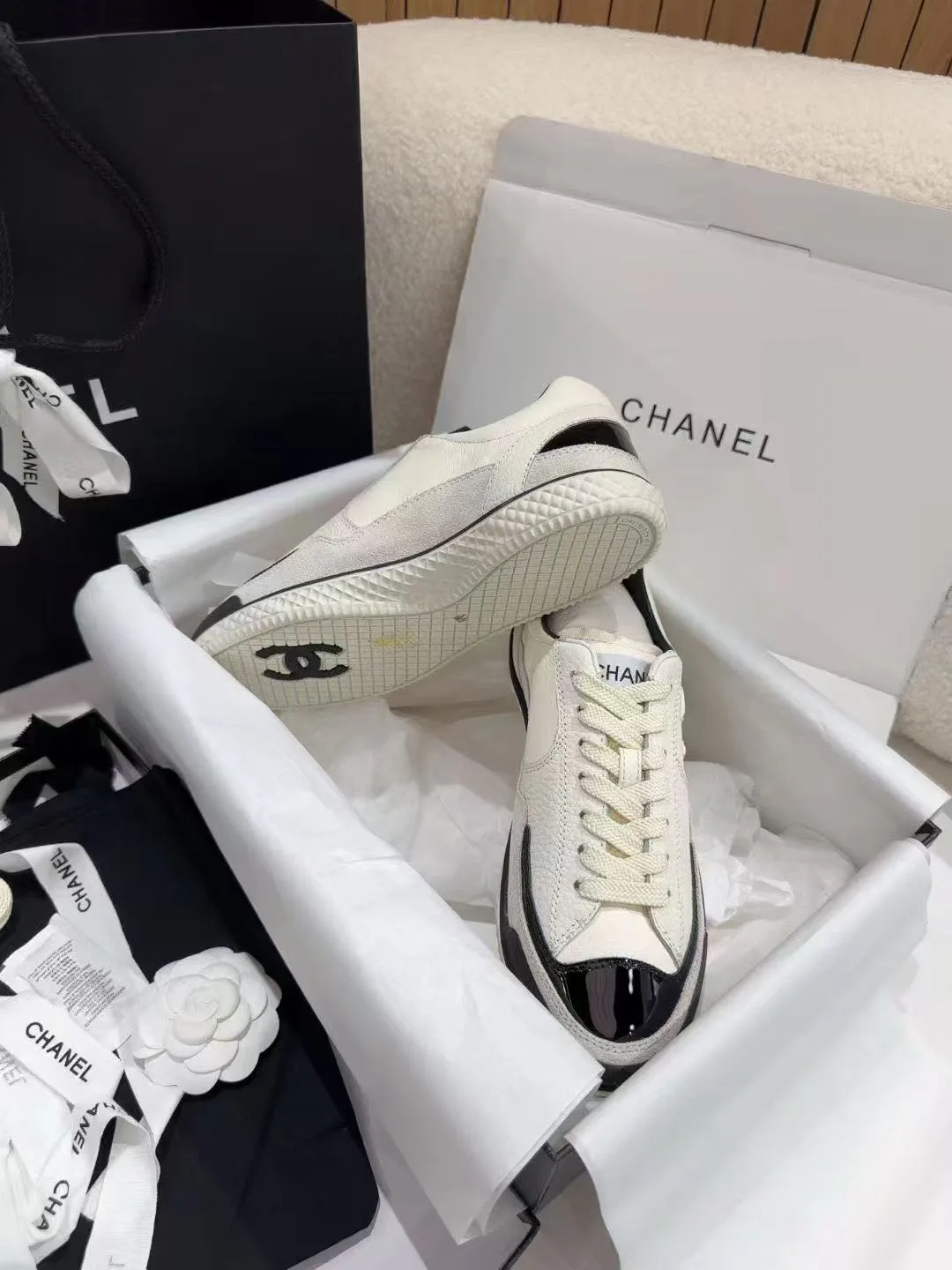 Кроссовки Женские Chanel 13347271