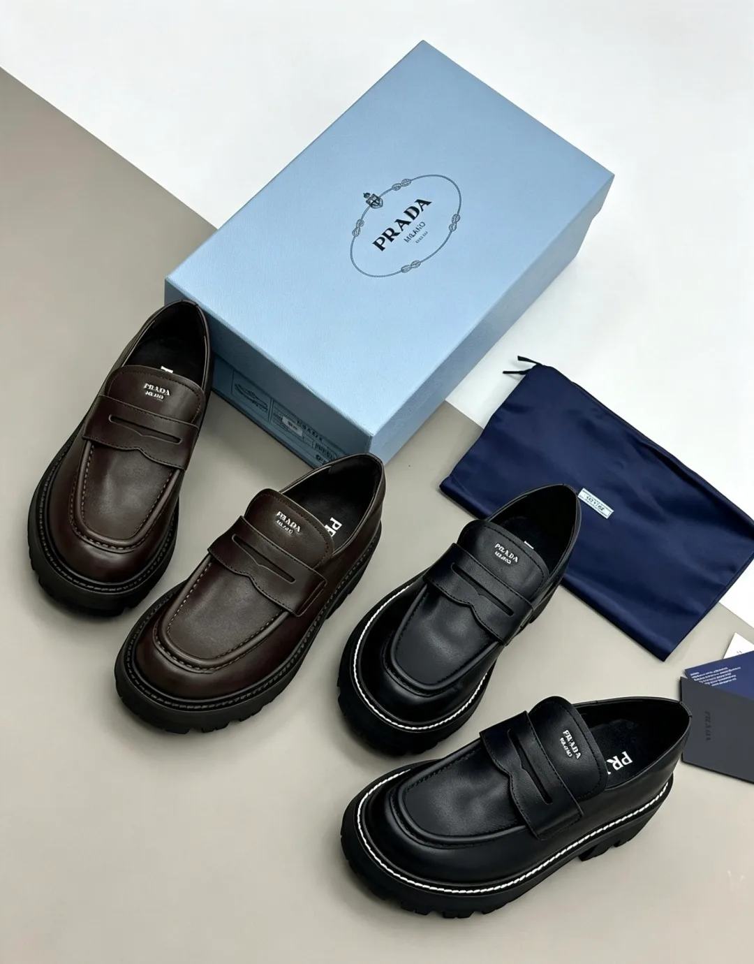 Лоферы И Мокасины Женские Prada 18223993