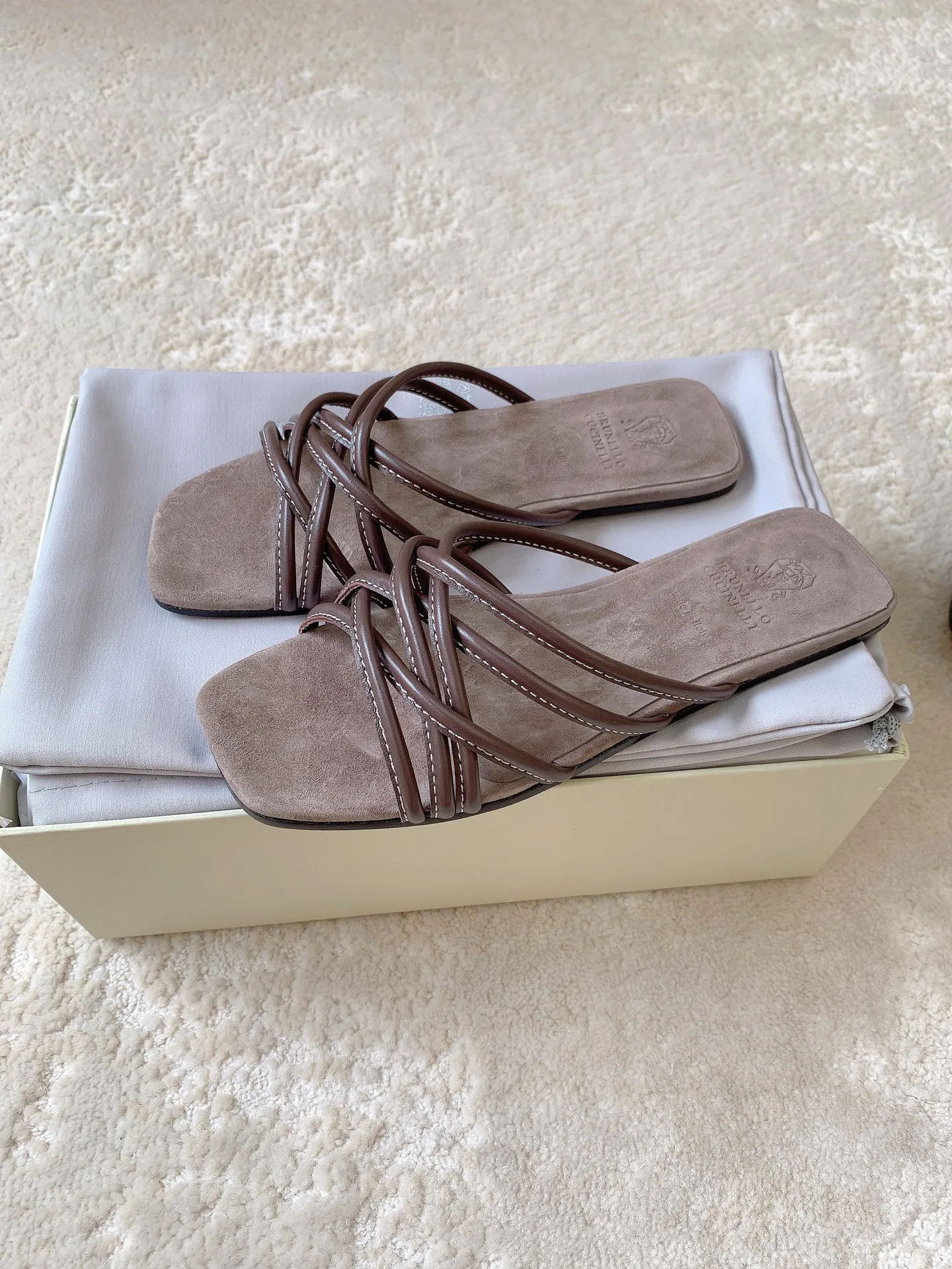 Сандалии Женские Brunello Cucinelli 11604109
