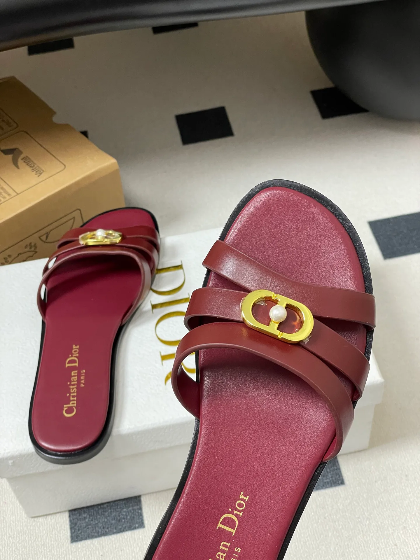 Шлепанцы Женские Christian Dior 300691