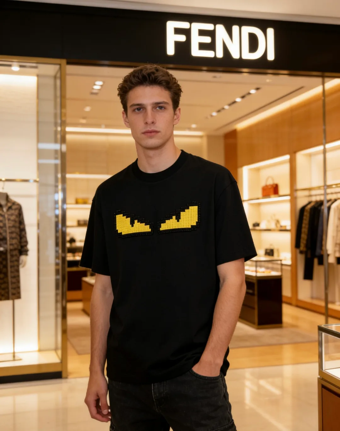 Футболки Мужские Fendi 13442034