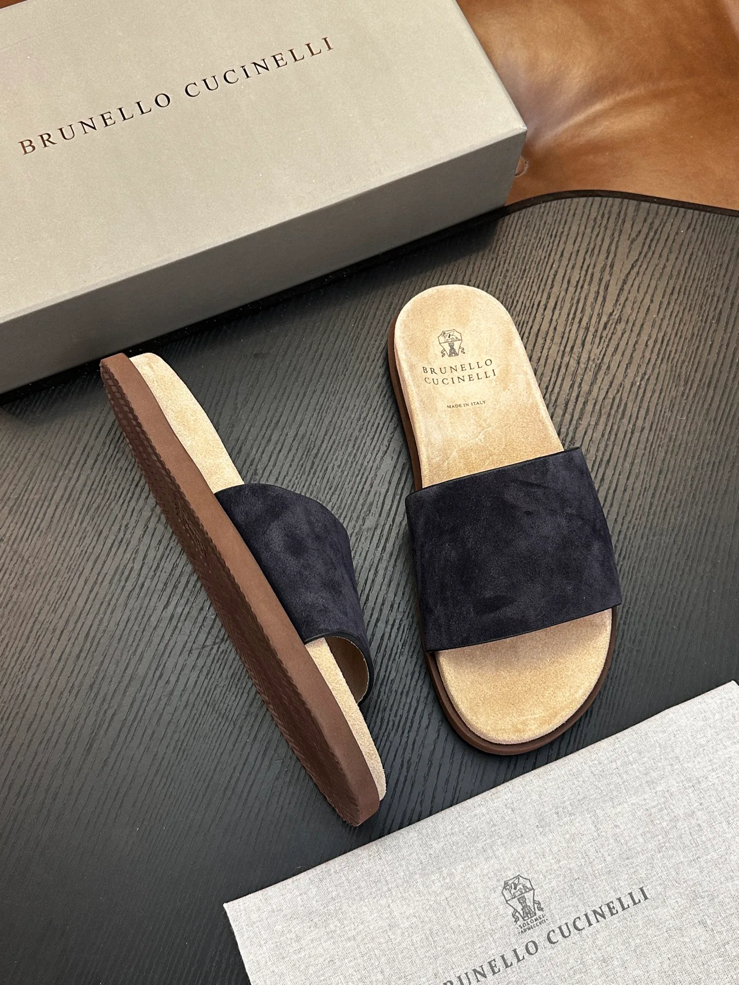 Тапочки Мужские Brunello Cucinelli 14548931