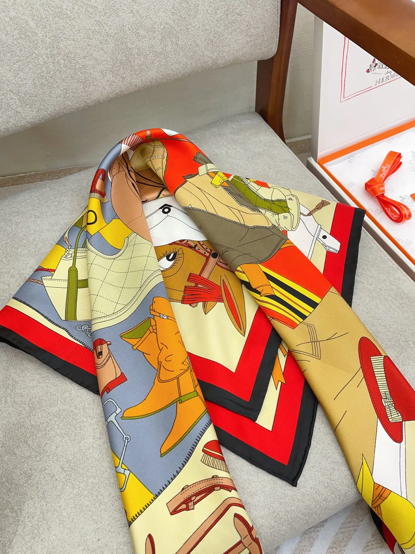 Шарфы Hermes 10192