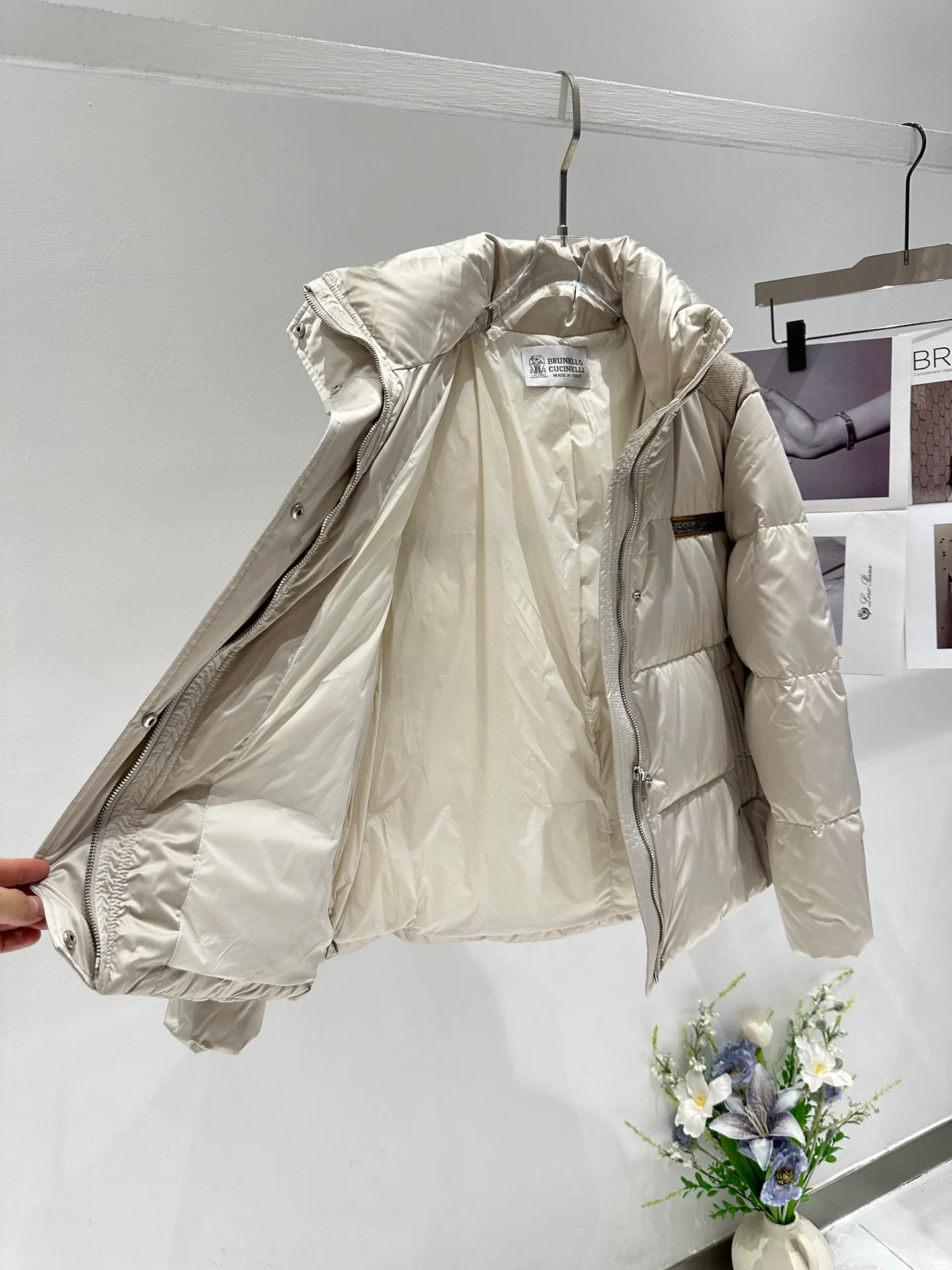 Куртки И Пуховики Женские Brunello Cucinelli 18082768