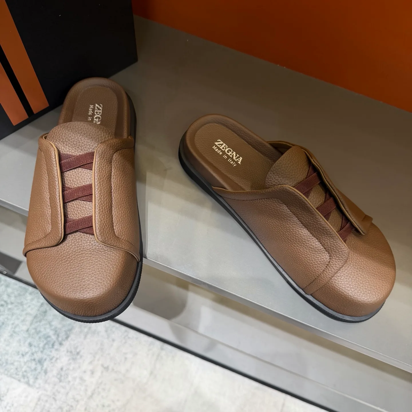 Шлепанцы Мужские Zegna 18385647