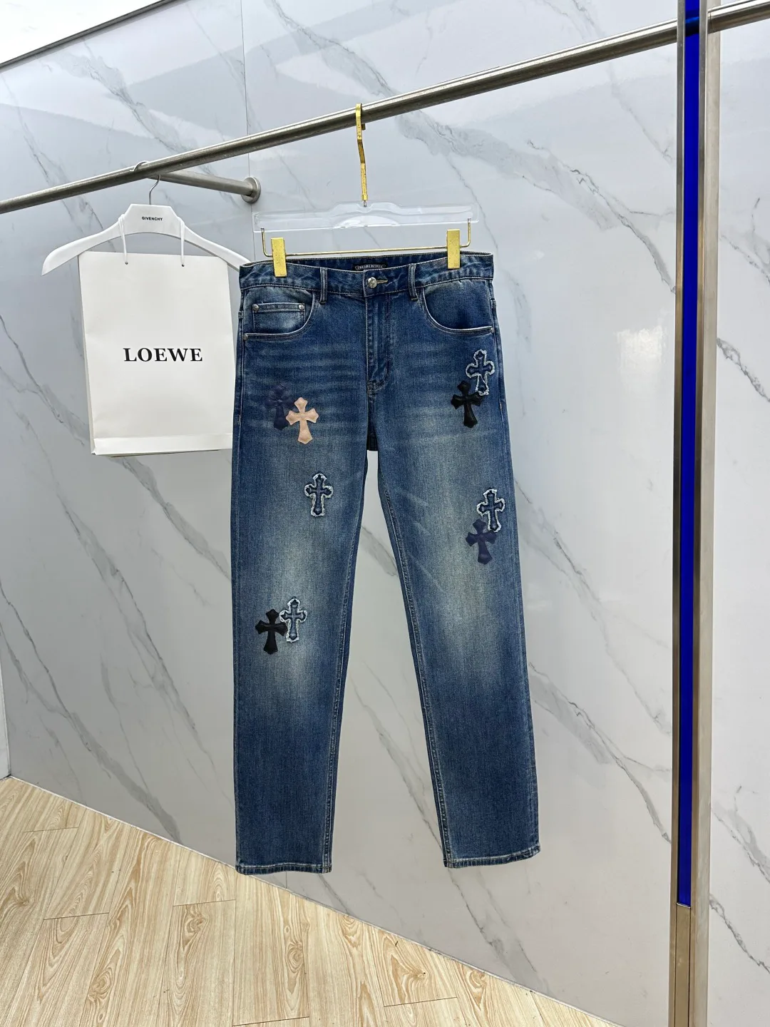Джинсы Мужские Chrome Hearts 18596904