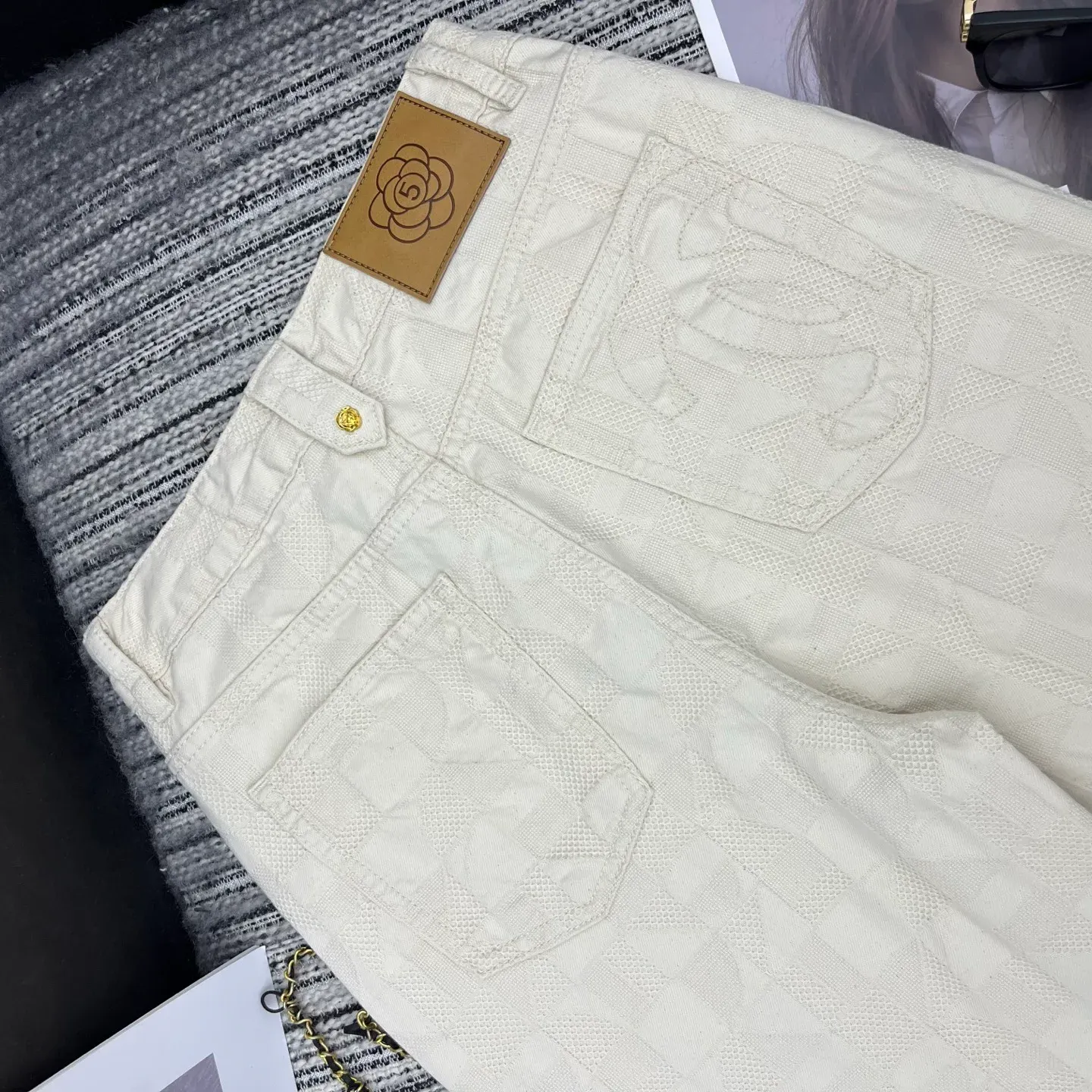 Джинсы Женские Chanel 1278457