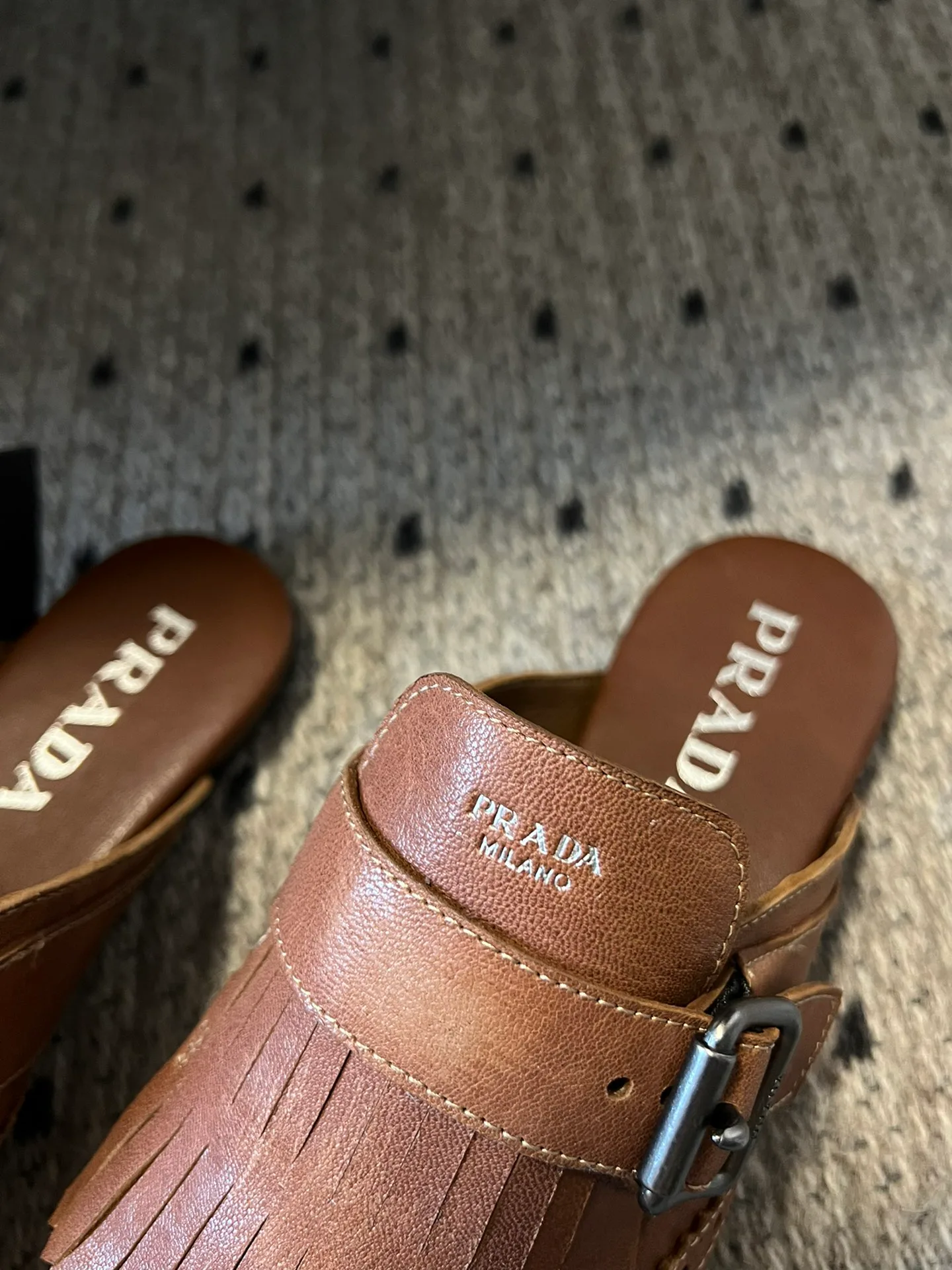 Мюли И Сабо Женские Prada 8912