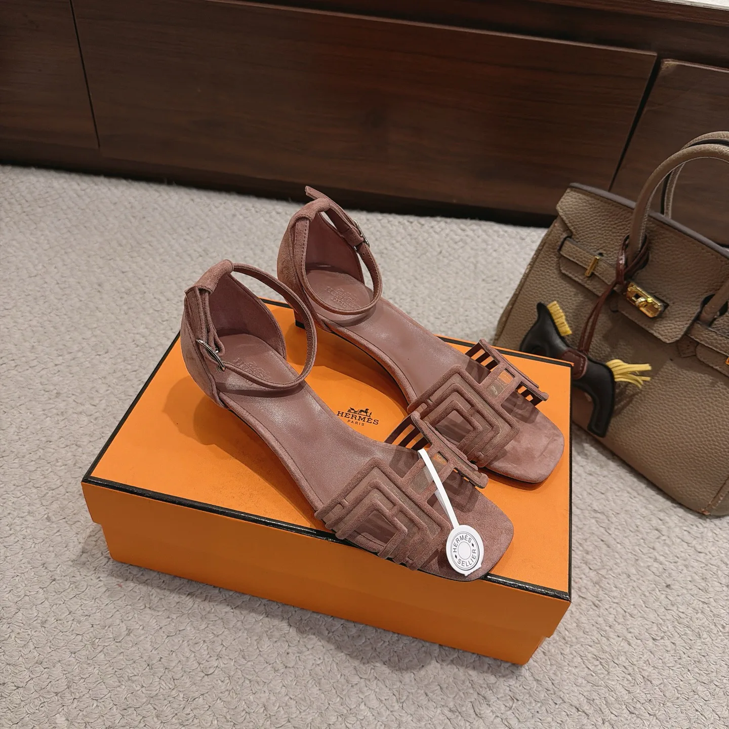 Босоножки Женские Hermes 17787149