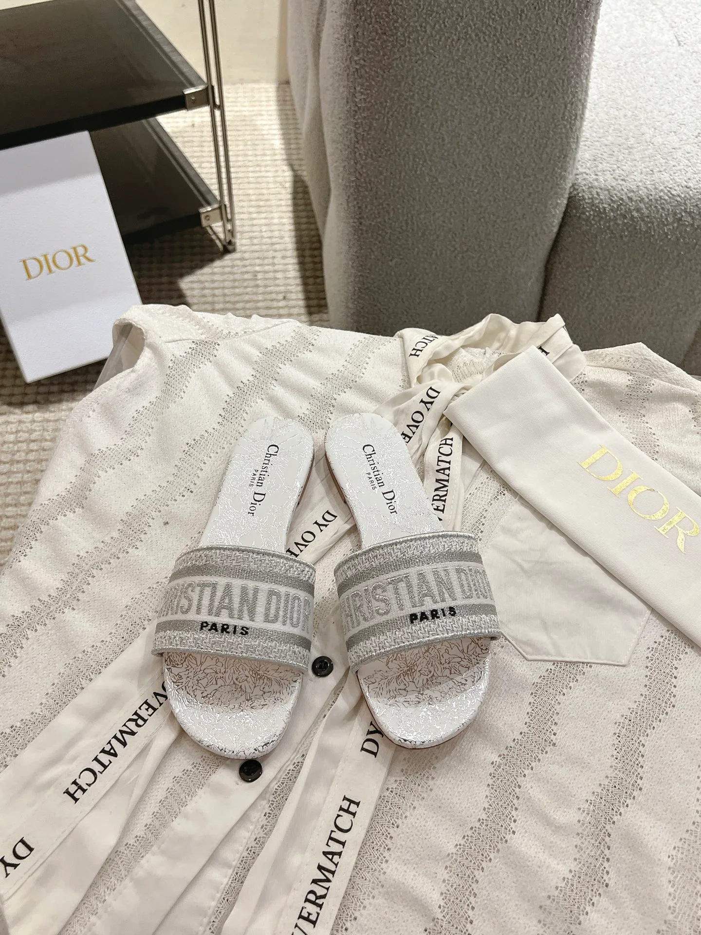 Шлепанцы Женские Christian Dior 20796