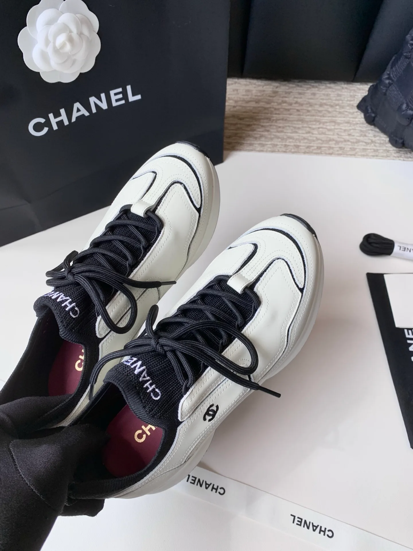 Кроссовки Женские Chanel 17990417