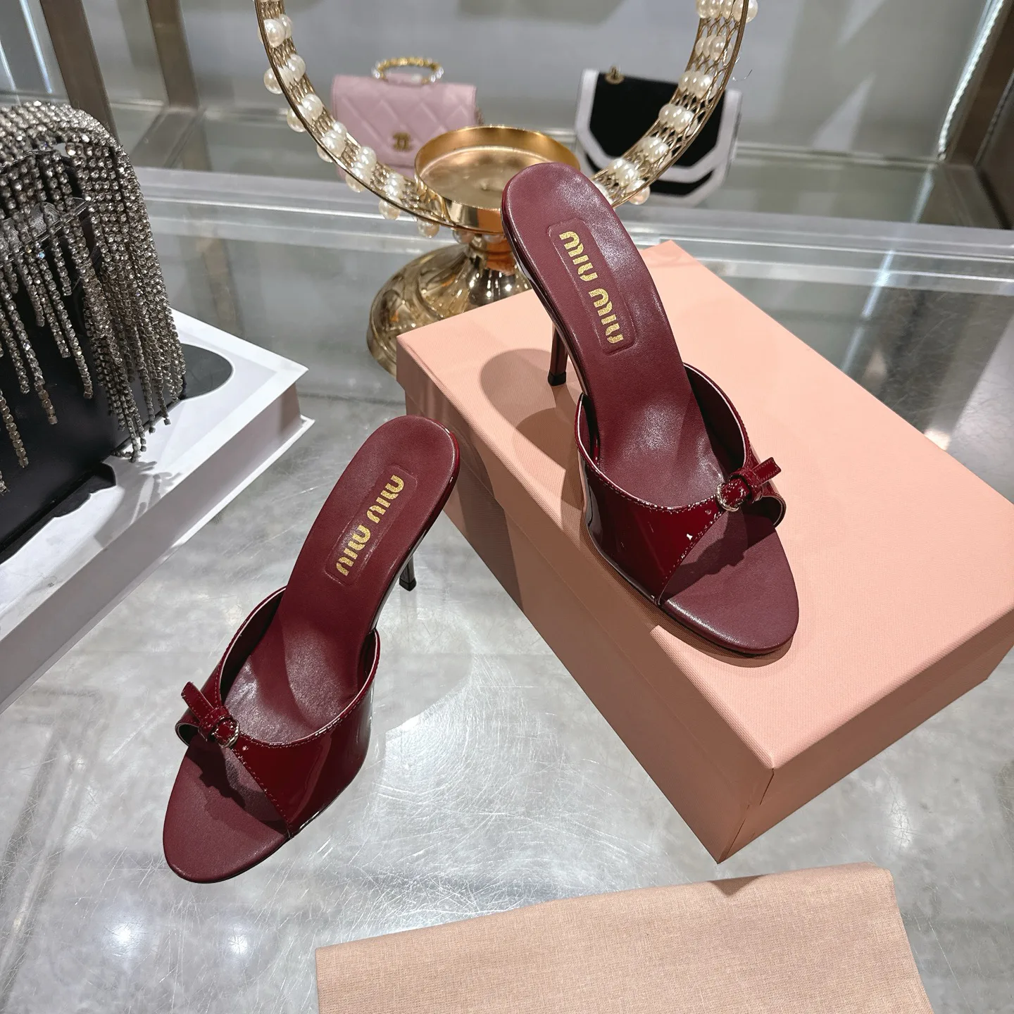 Босоножки Женские Miu Miu 1343092