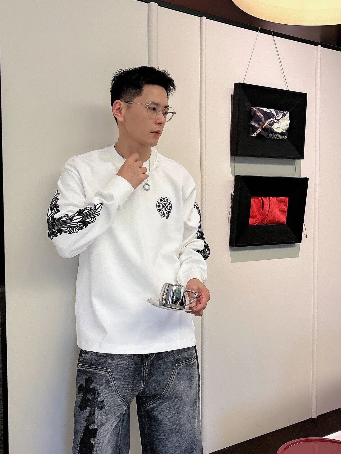 Свитшоты И Худи Мужские Chrome Hearts 2237992