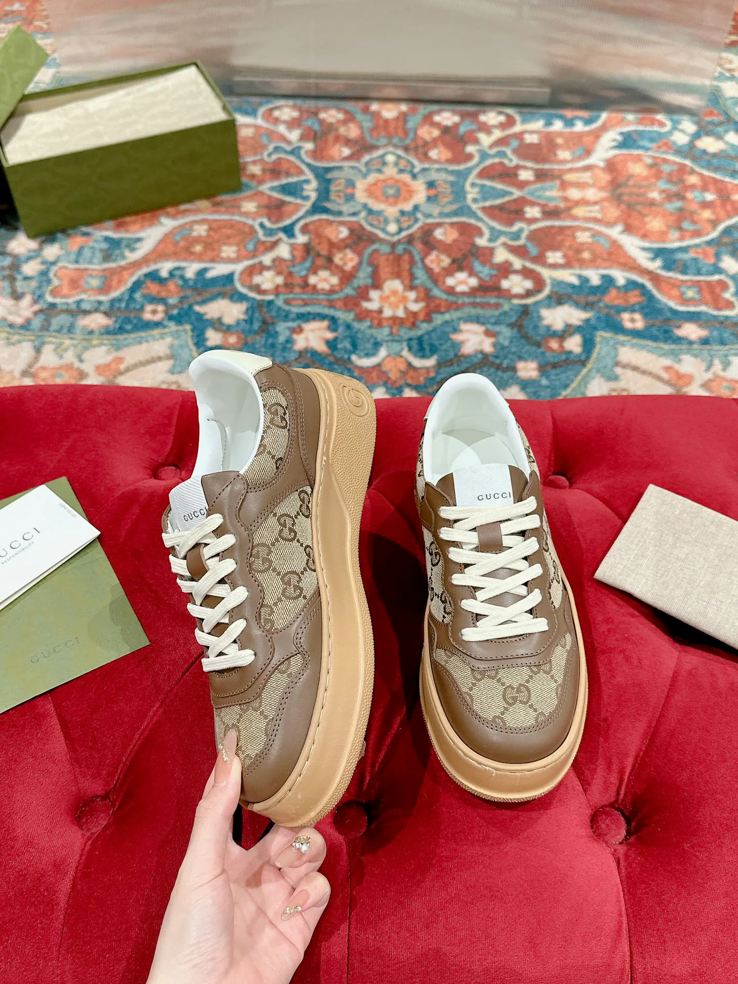 Кеды Женские Gucci 32011