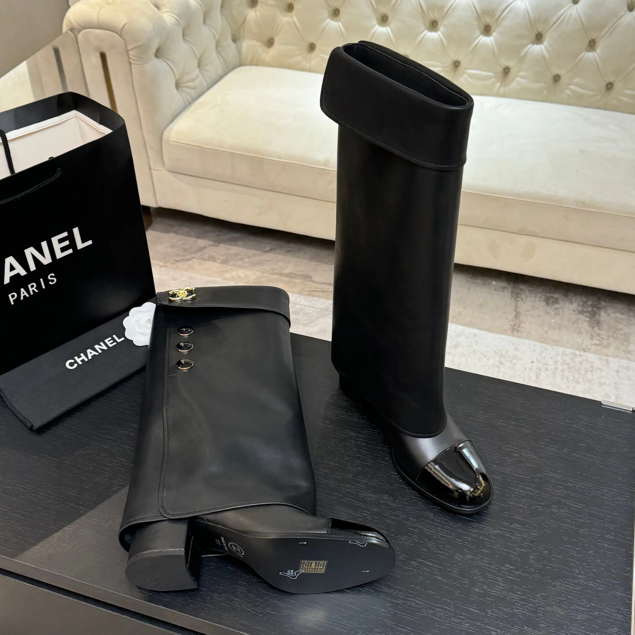 Сапоги Женские Chanel 1125649