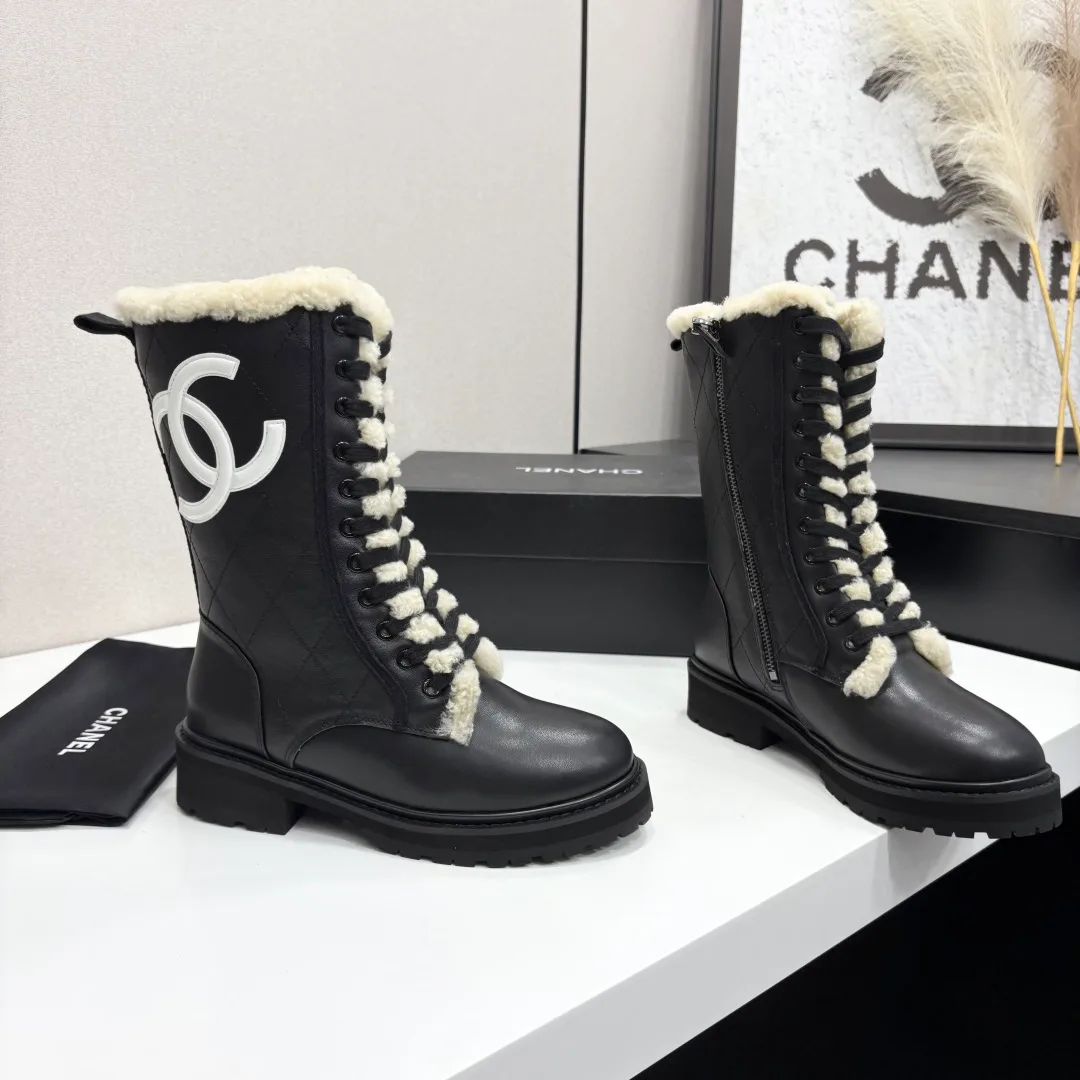 Ботинки Женские Chanel 19646406