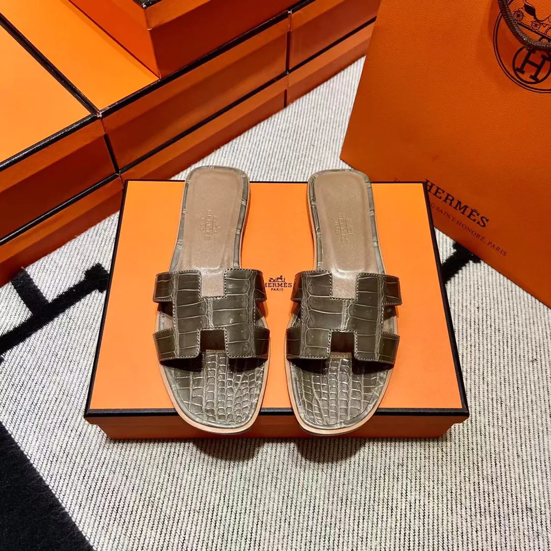 Шлепанцы Женские Hermes 4340615