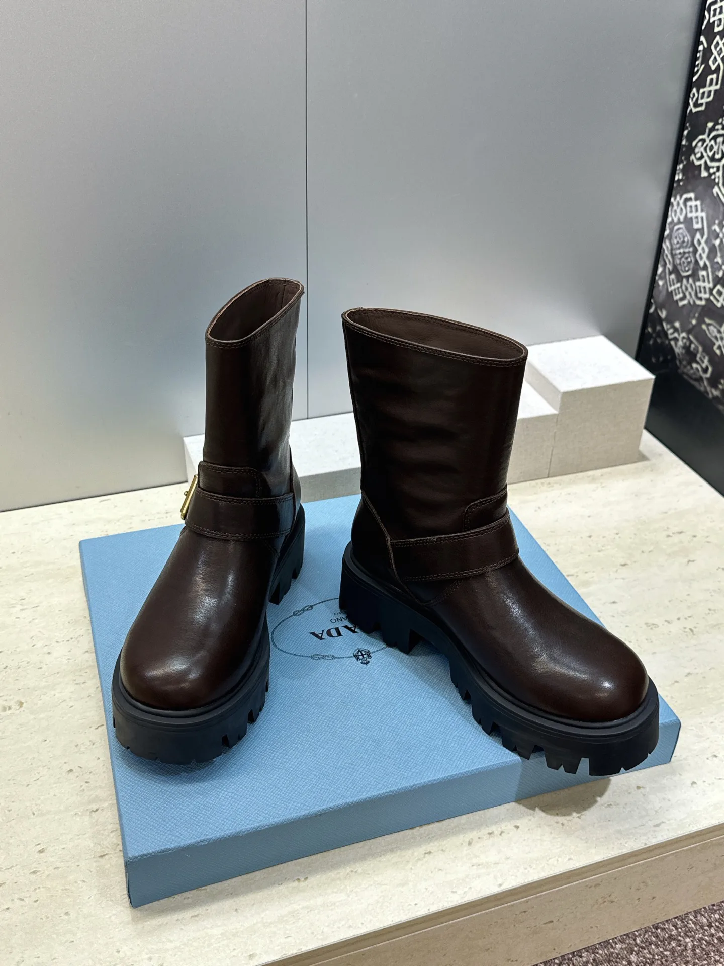 Ботинки Женские Prada 17344315