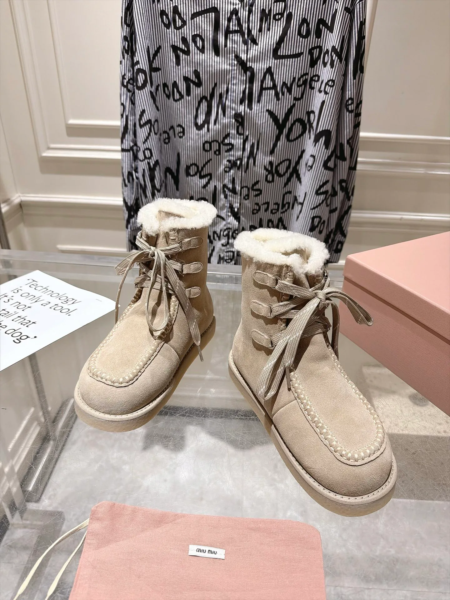 Угги Женские Miu Miu 19002706