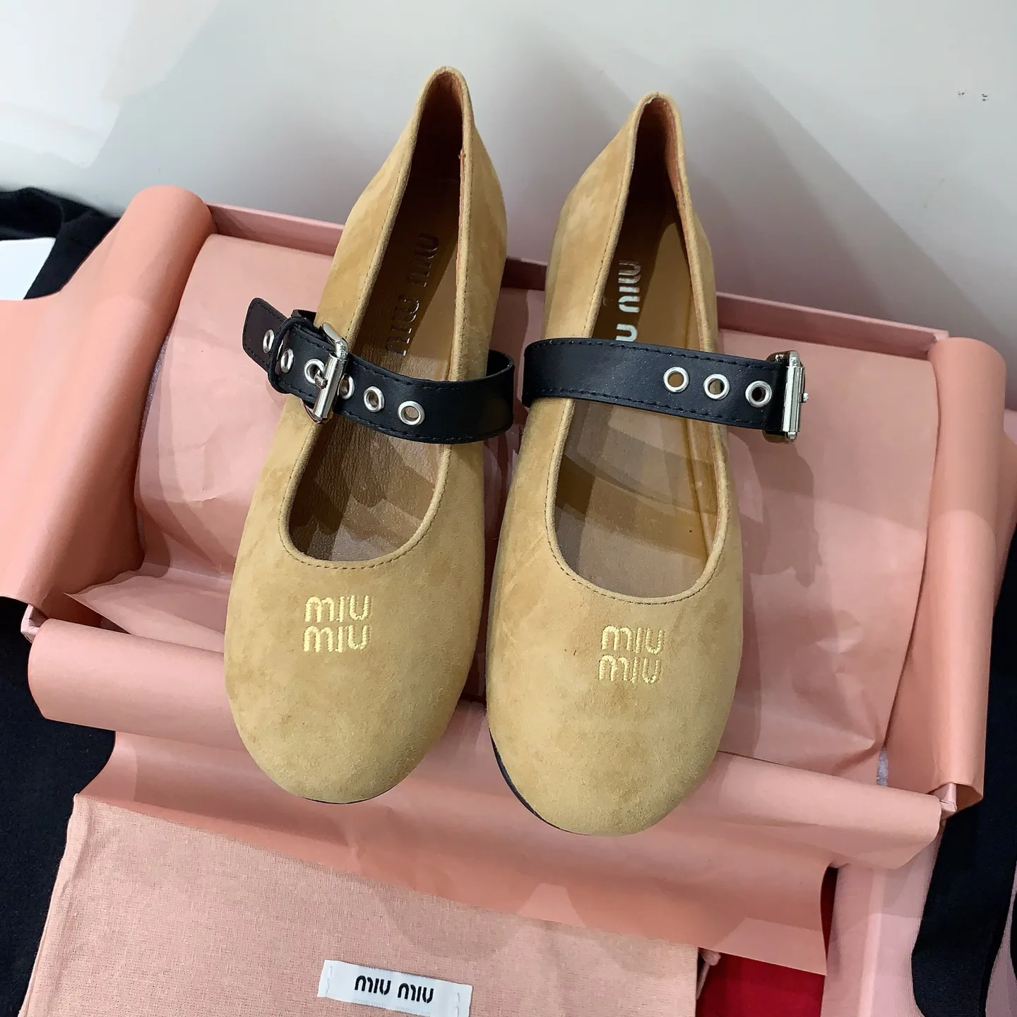 Балетки Женские Miu Miu 12696592