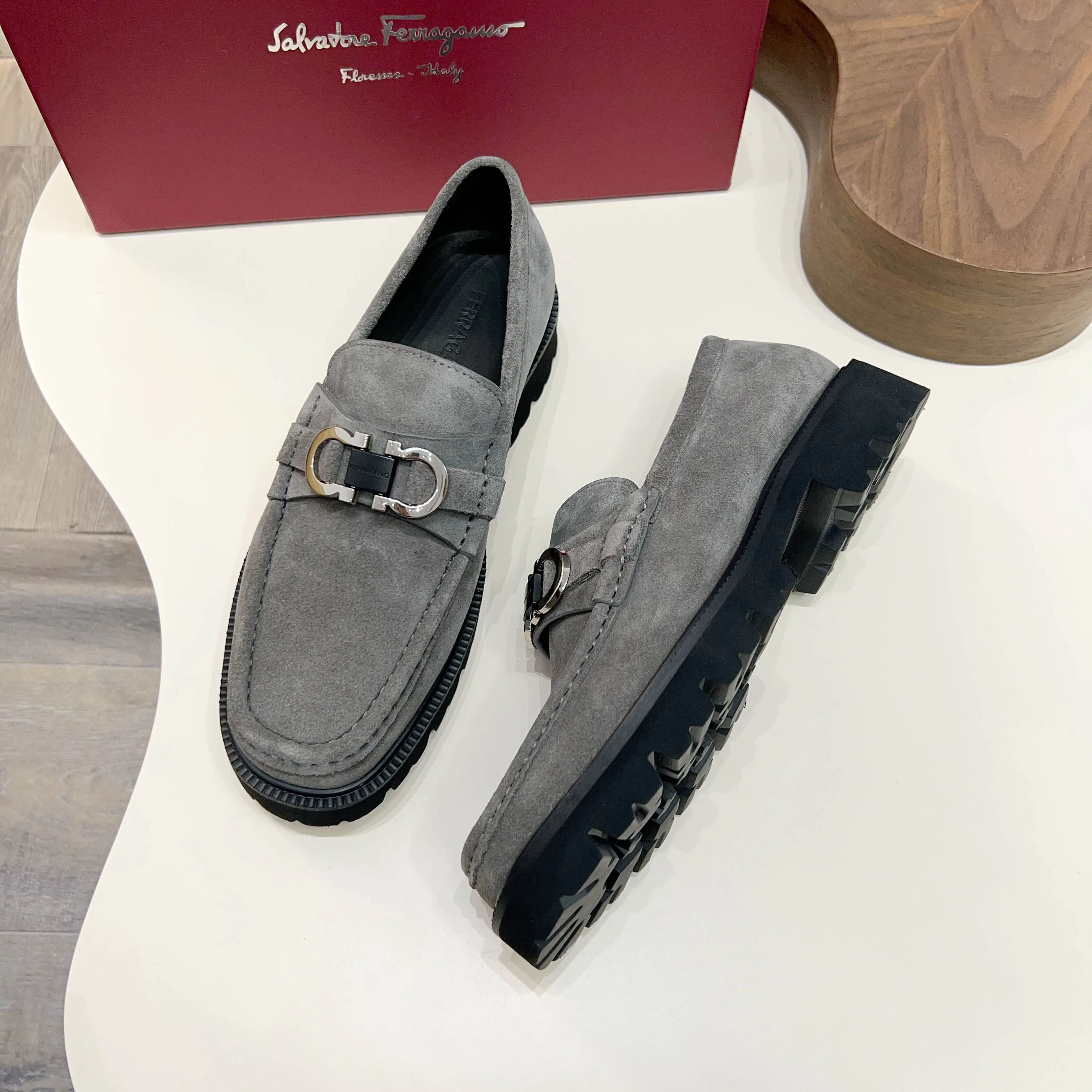 Лоферы Мужские Salvatore Ferragamo 58154