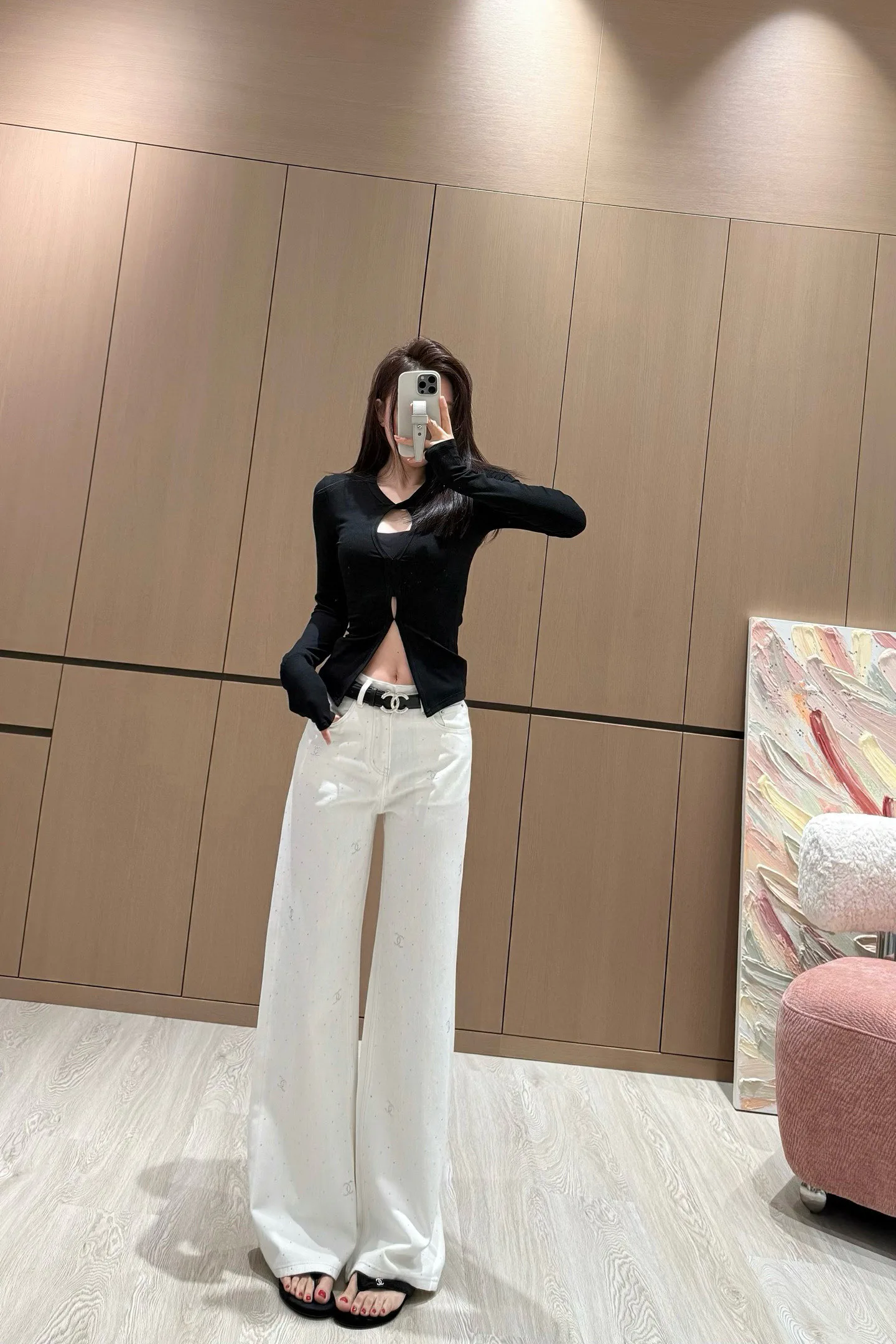 Джинсы Женские Chanel 933866