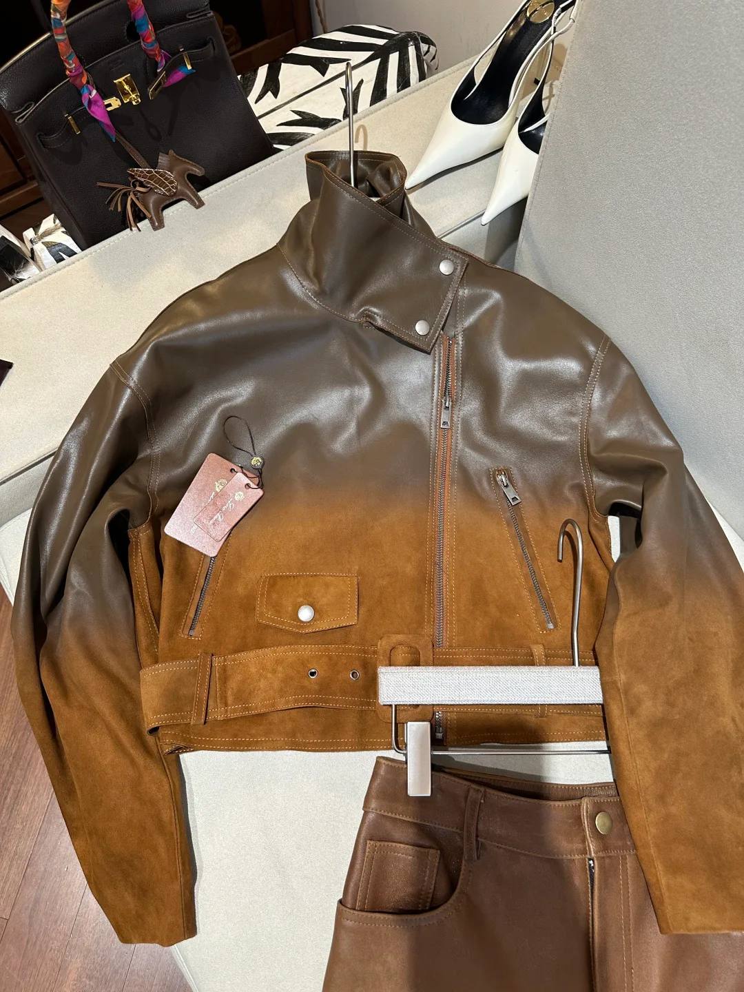 Кожаные Куртки И Дублёнки Женские Loro Piana 18516850