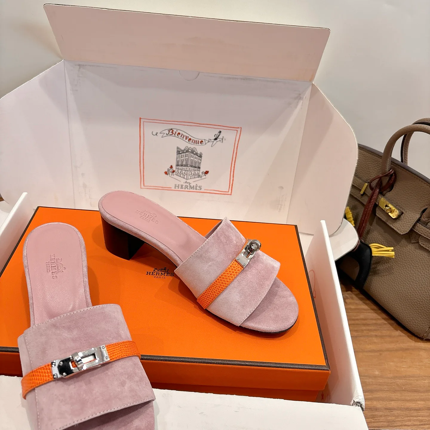 Босоножки Женские Hermes 9998249