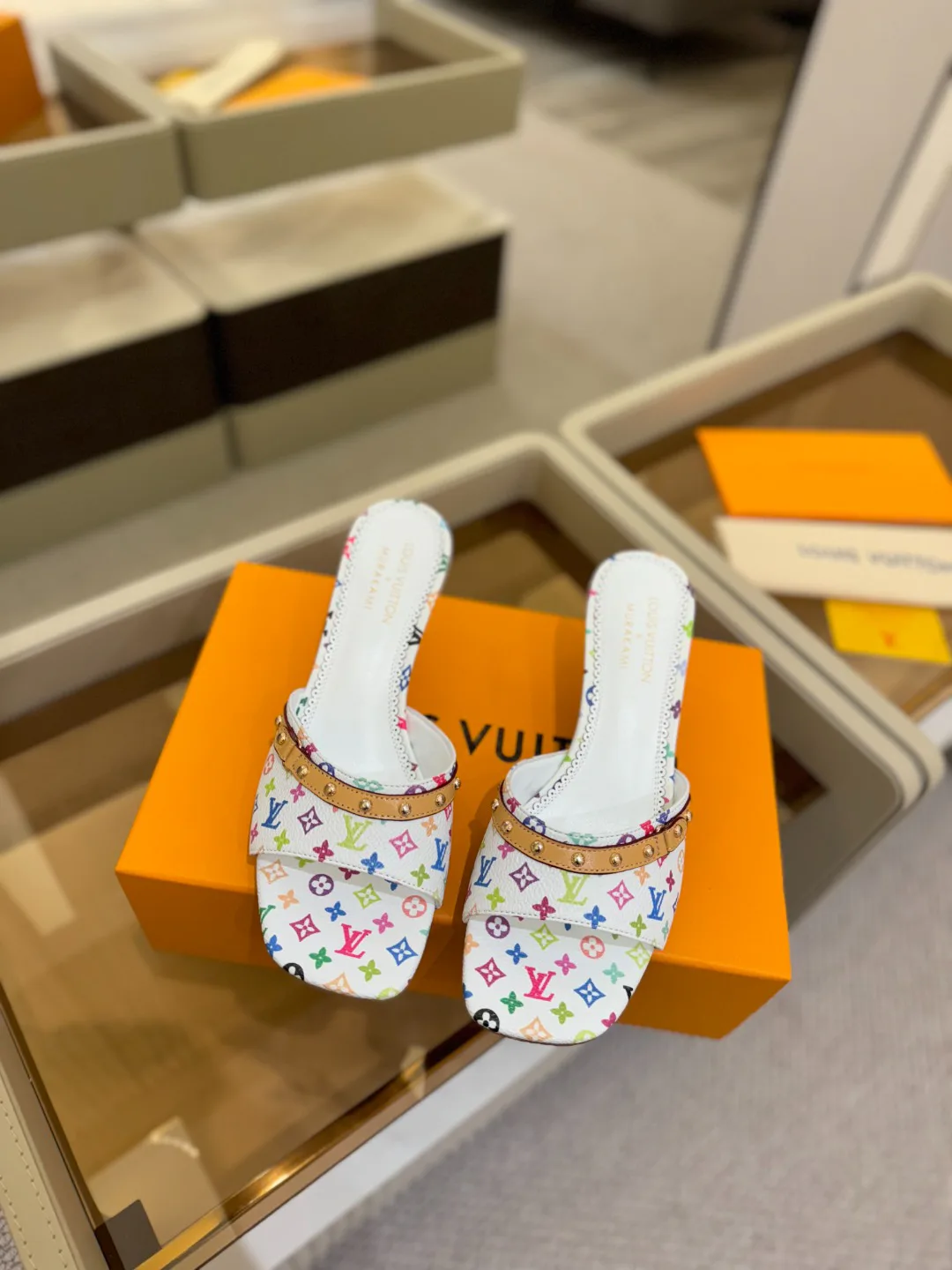 Босоножки Женские Louis Vuitton 9865372