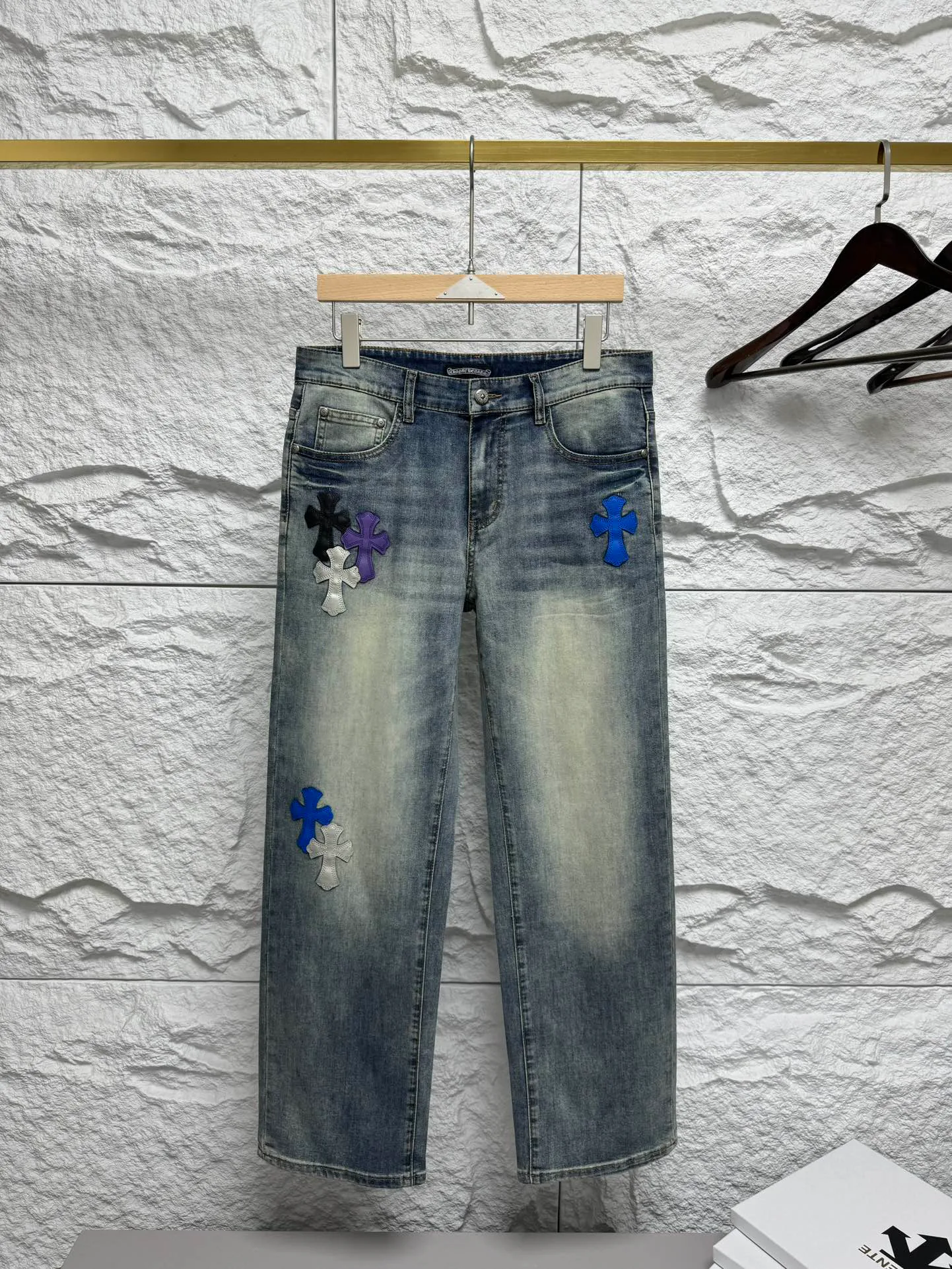 Джинсы Женские Chrome Hearts 10786461