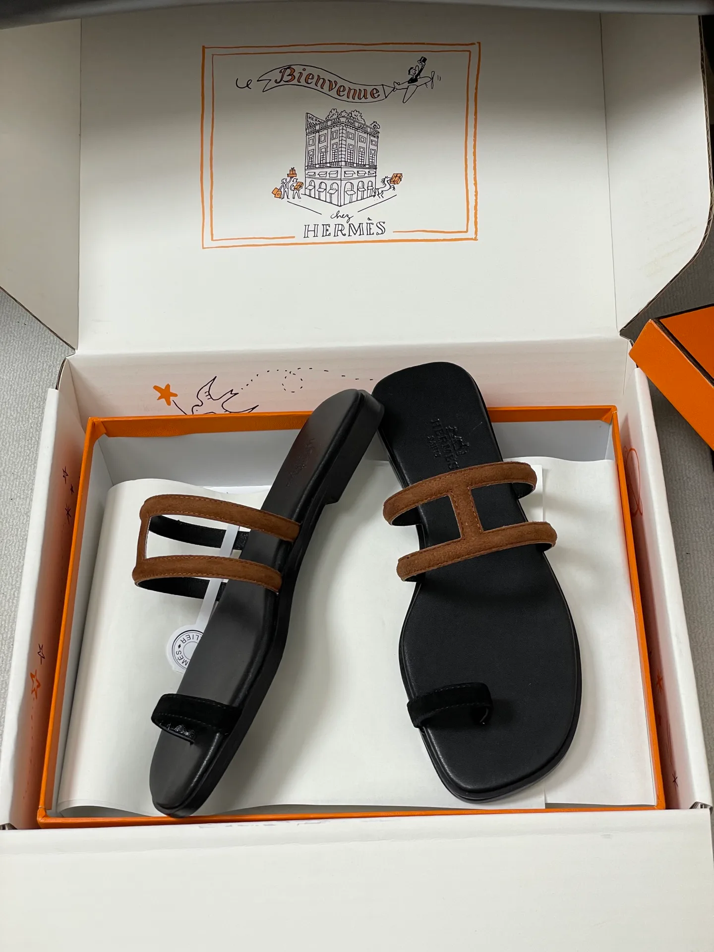 Шлепанцы Женские Hermes 252987