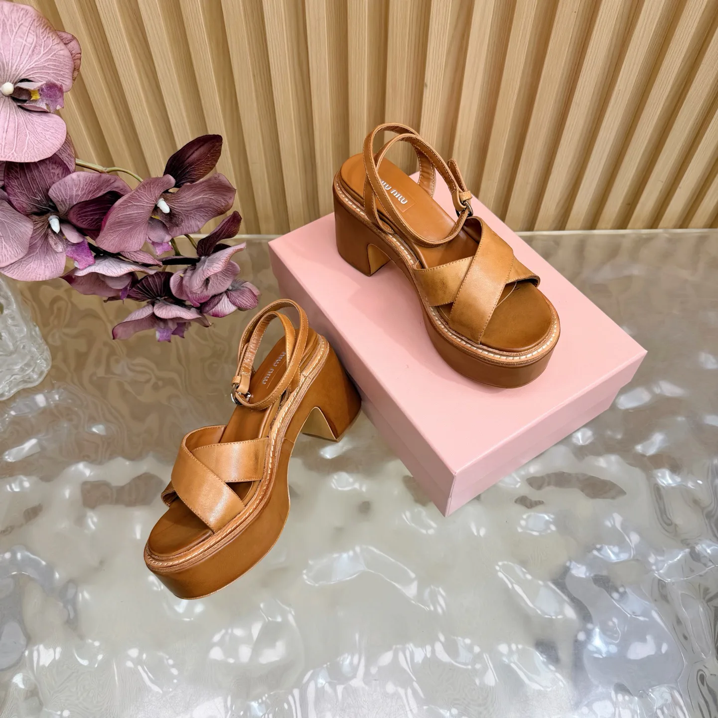 Босоножки Женские Miu Miu 11432092